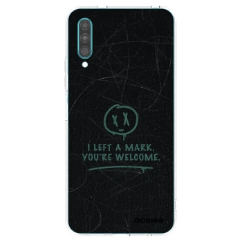 Picasee διαφανής θήκη σιλικόνης Samsung Galaxy A30s A307F - LEFT A MARK