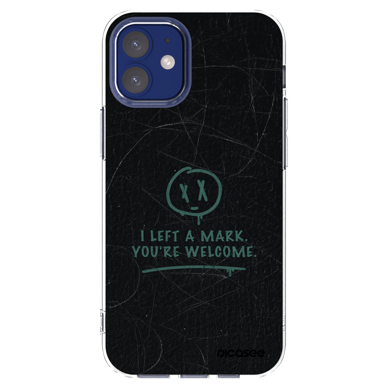 Picasee διαφανής θήκη σιλικόνης Apple iPhone 12 mini - LEFT A MARK