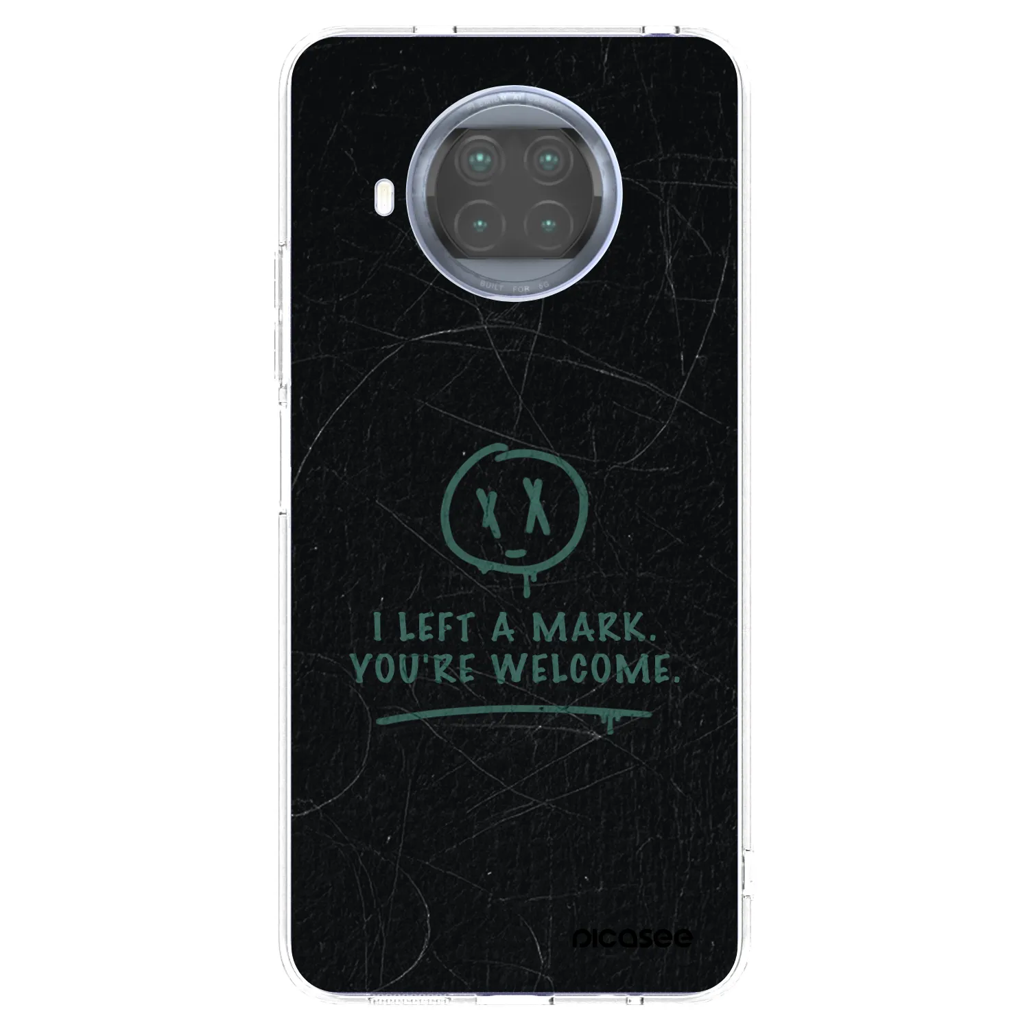 Picasee διαφανής θήκη σιλικόνης Xiaomi Mi 10T Lite - LEFT A MARK