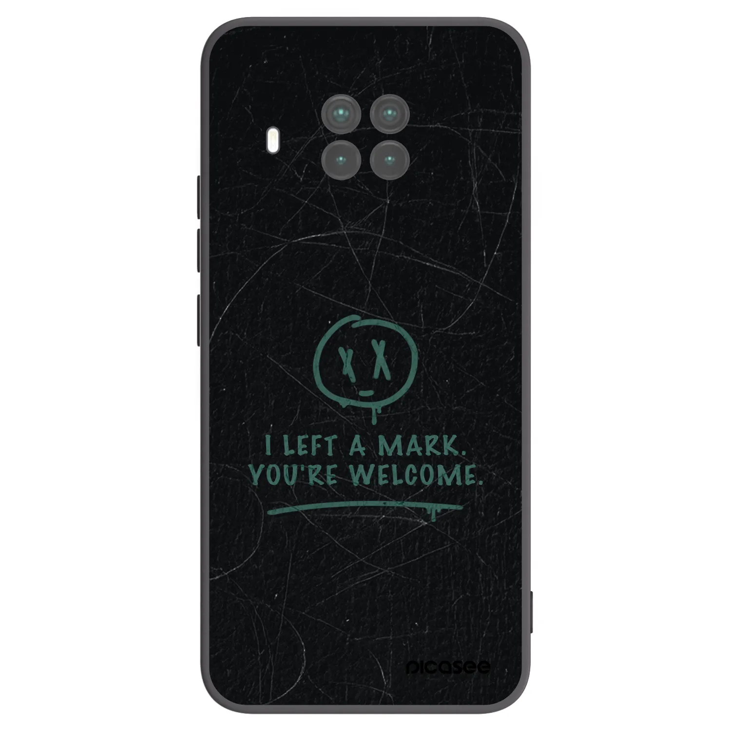 Picasee Μαύρη θήκη σιλικόνης για Xiaomi Mi 10T Lite - LEFT A MARK