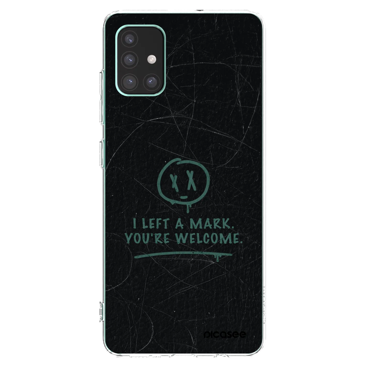 Picasee διαφανής θήκη σιλικόνης Samsung Galaxy M51 M515F - LEFT A MARK