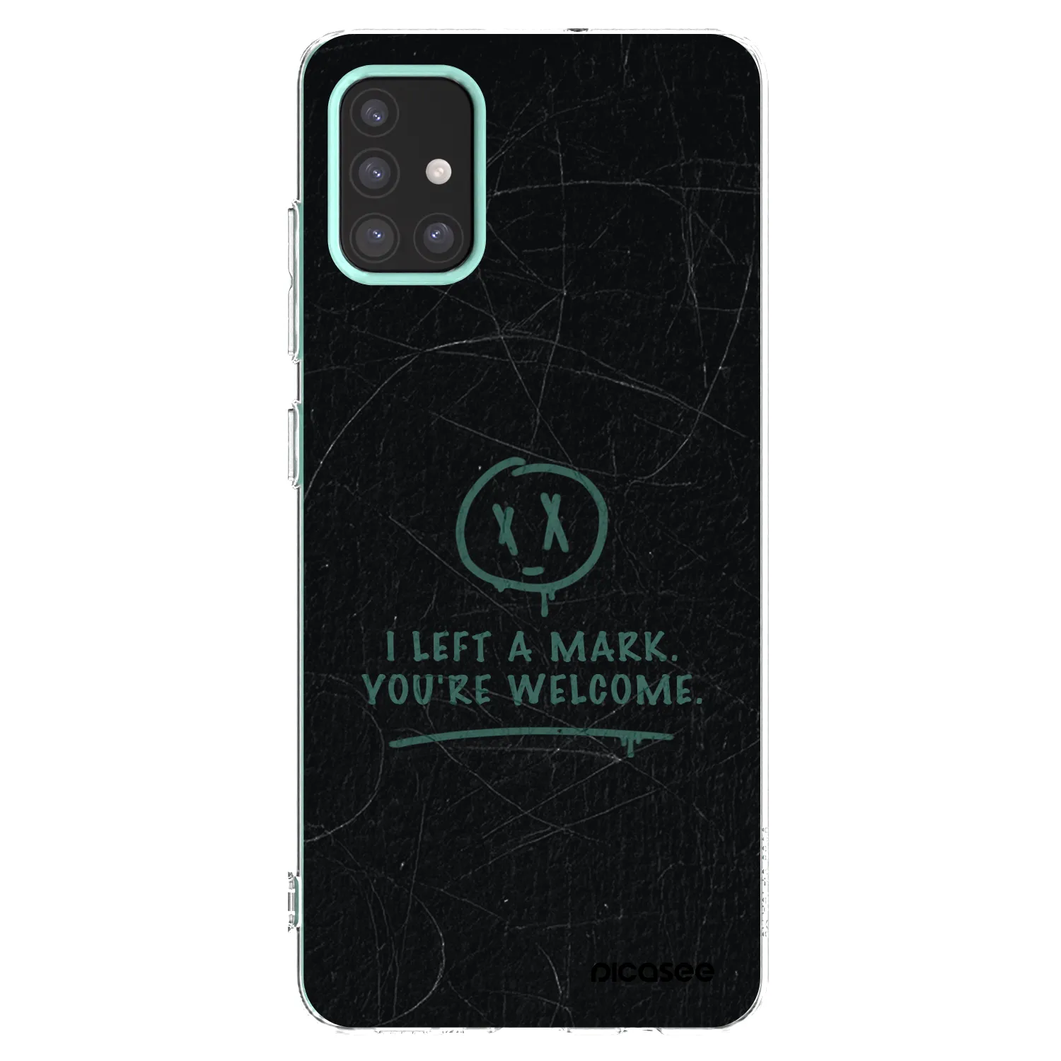 Picasee διαφανής θήκη σιλικόνης Samsung Galaxy M31s - LEFT A MARK