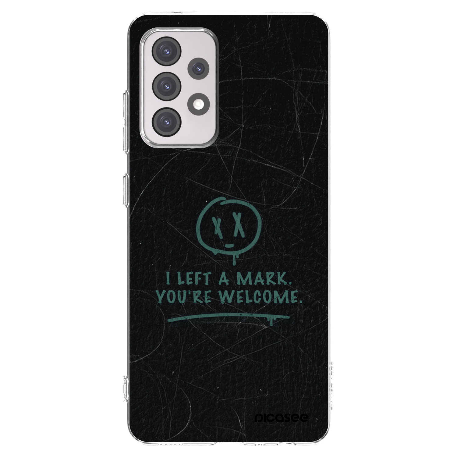 Picasee διαφανής θήκη σιλικόνης Samsung Galaxy A52 5G A525F - LEFT A MARK