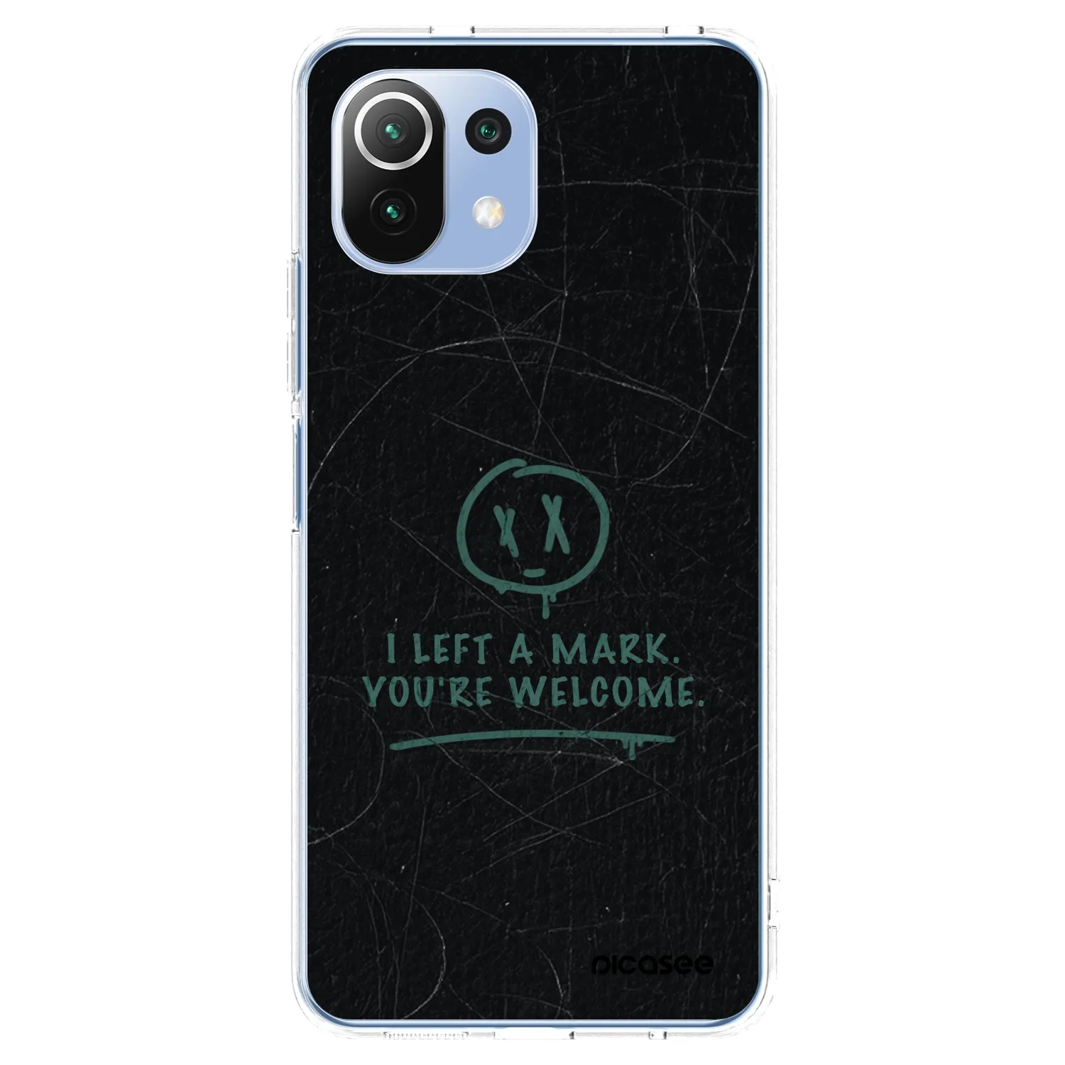 Picasee διαφανής θήκη σιλικόνης Xiaomi Mi 11 Lite - LEFT A MARK
