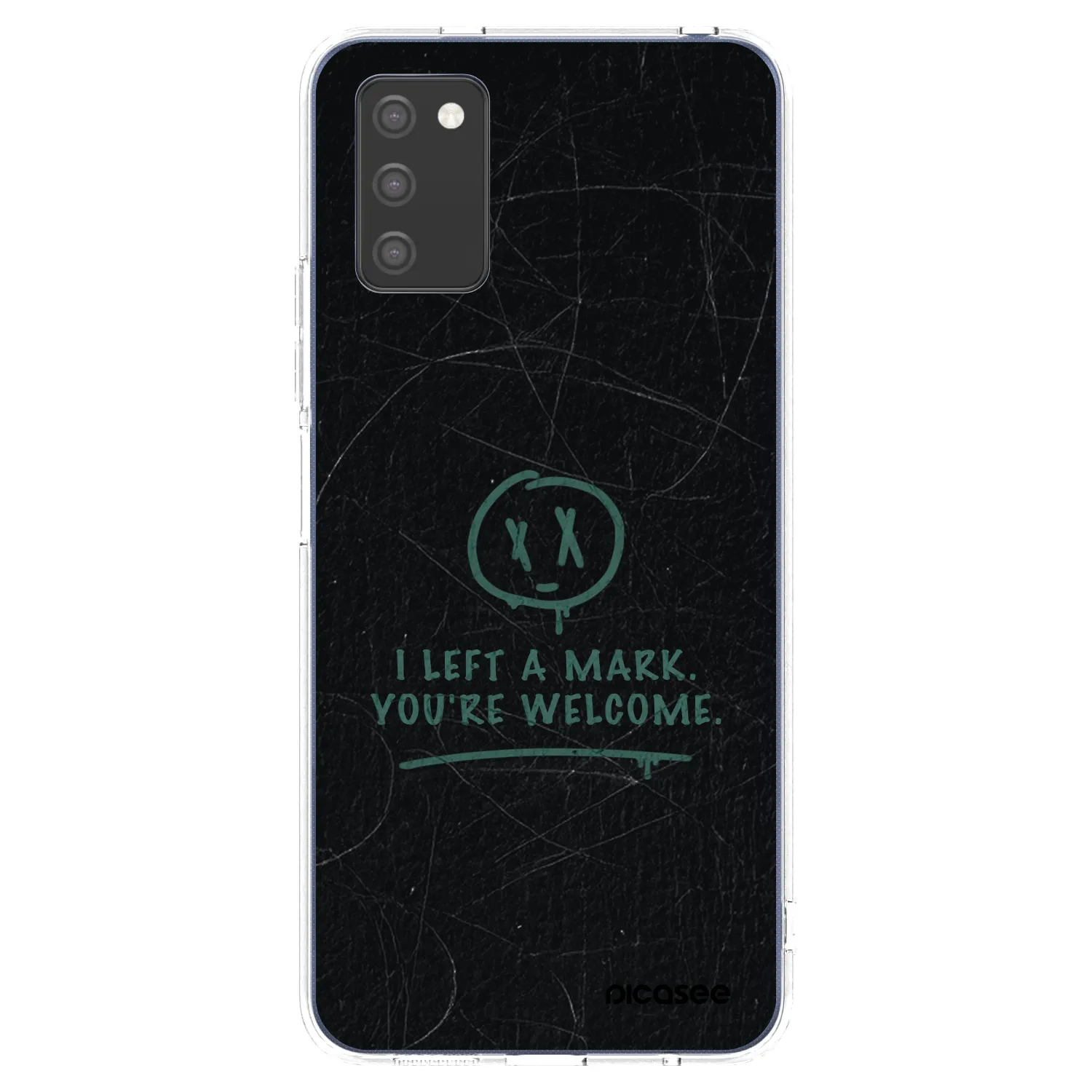 Picasee διαφανής θήκη σιλικόνης Samsung Galaxy A02s A025G - LEFT A MARK