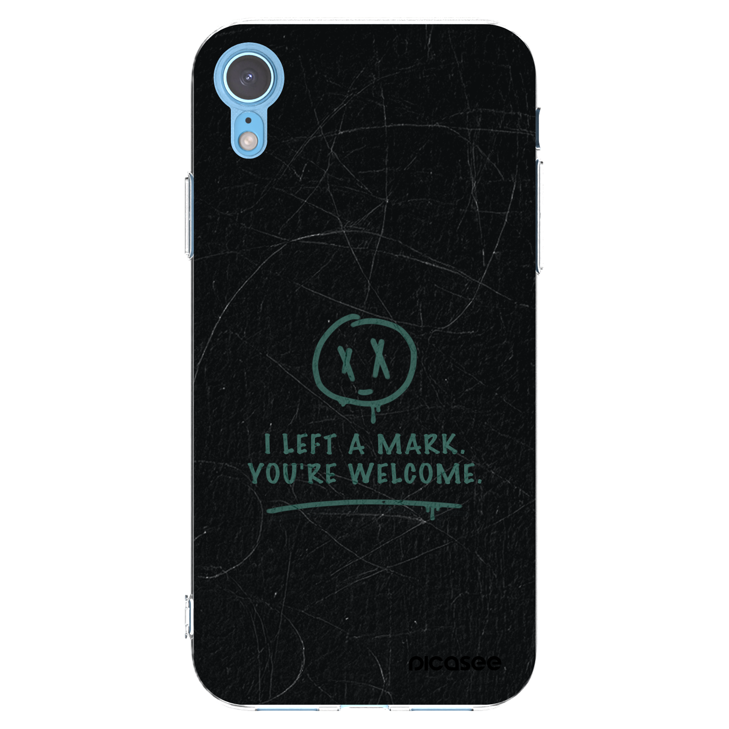 Picasee διαφανής θήκη σιλικόνης Apple iPhone XR - LEFT A MARK