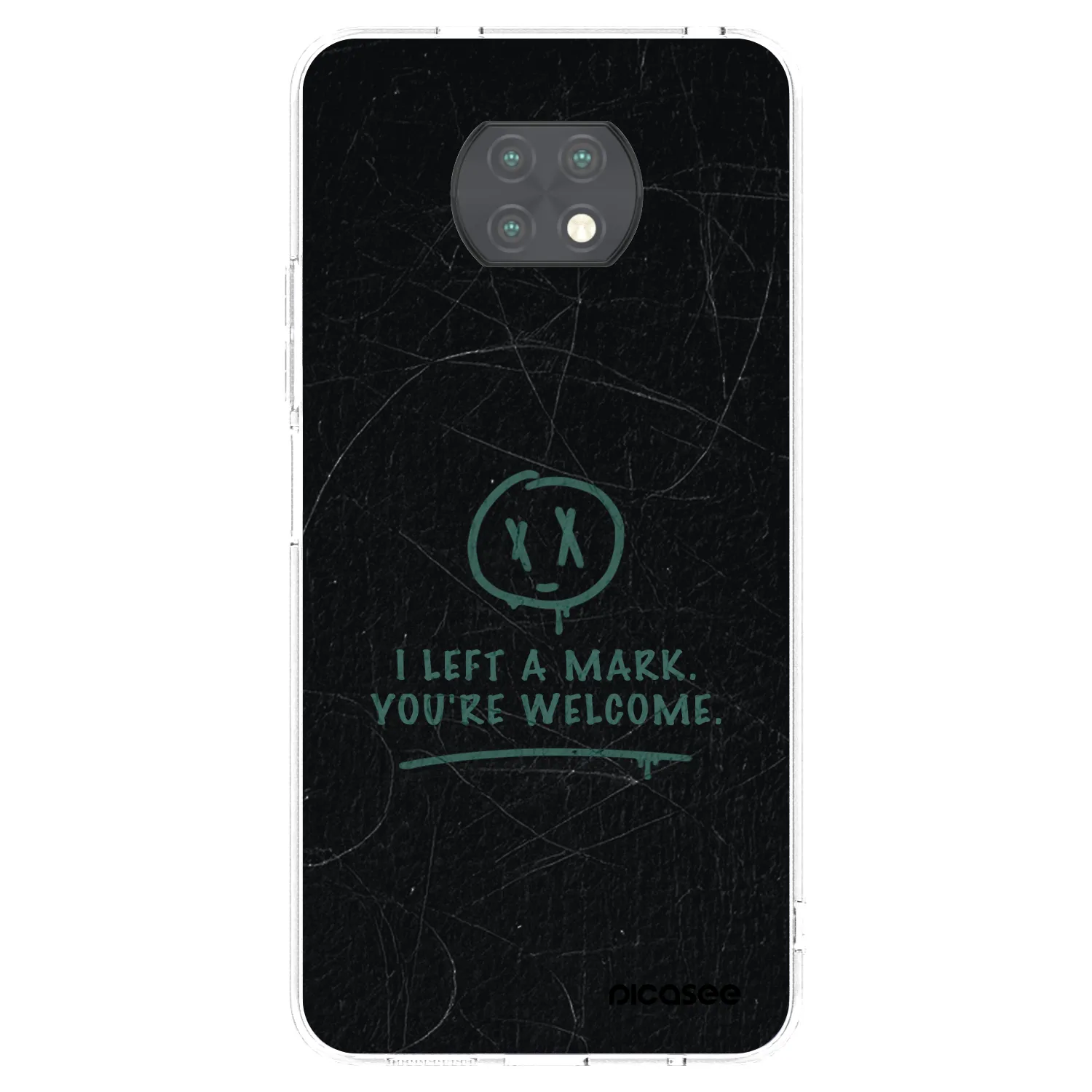 Picasee διαφανής θήκη σιλικόνης Xiaomi Redmi Note 9T - LEFT A MARK