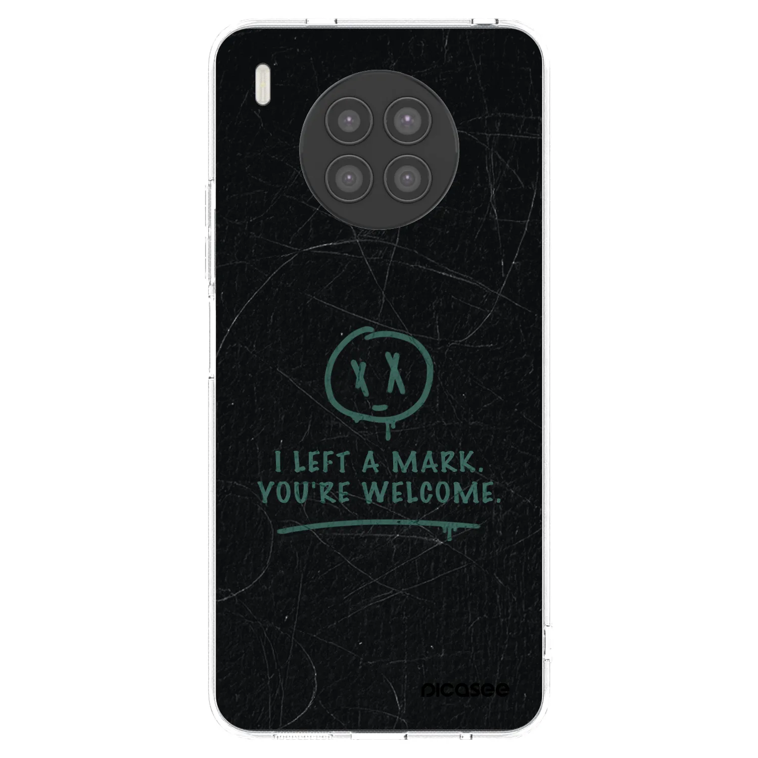Picasee διαφανής θήκη σιλικόνης Huawei Nova 8i - LEFT A MARK