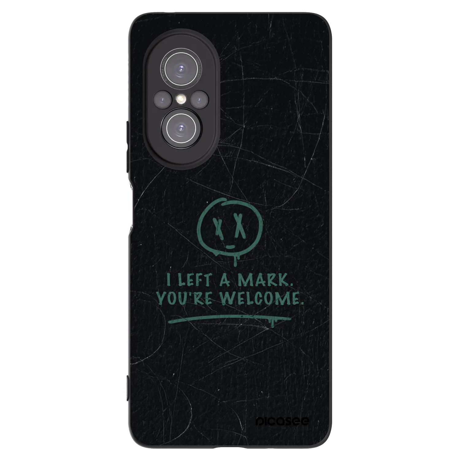 Picasee Μαύρη θήκη σιλικόνης για Huawei Nova 9 SE - LEFT A MARK