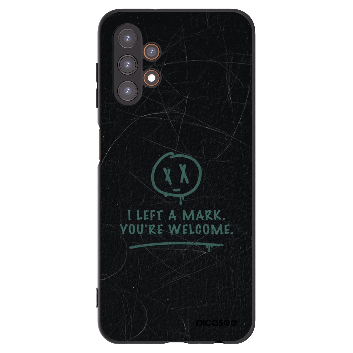 Picasee Μαύρη θήκη σιλικόνης για Samsung Galaxy A13 4G A135 - LEFT A MARK