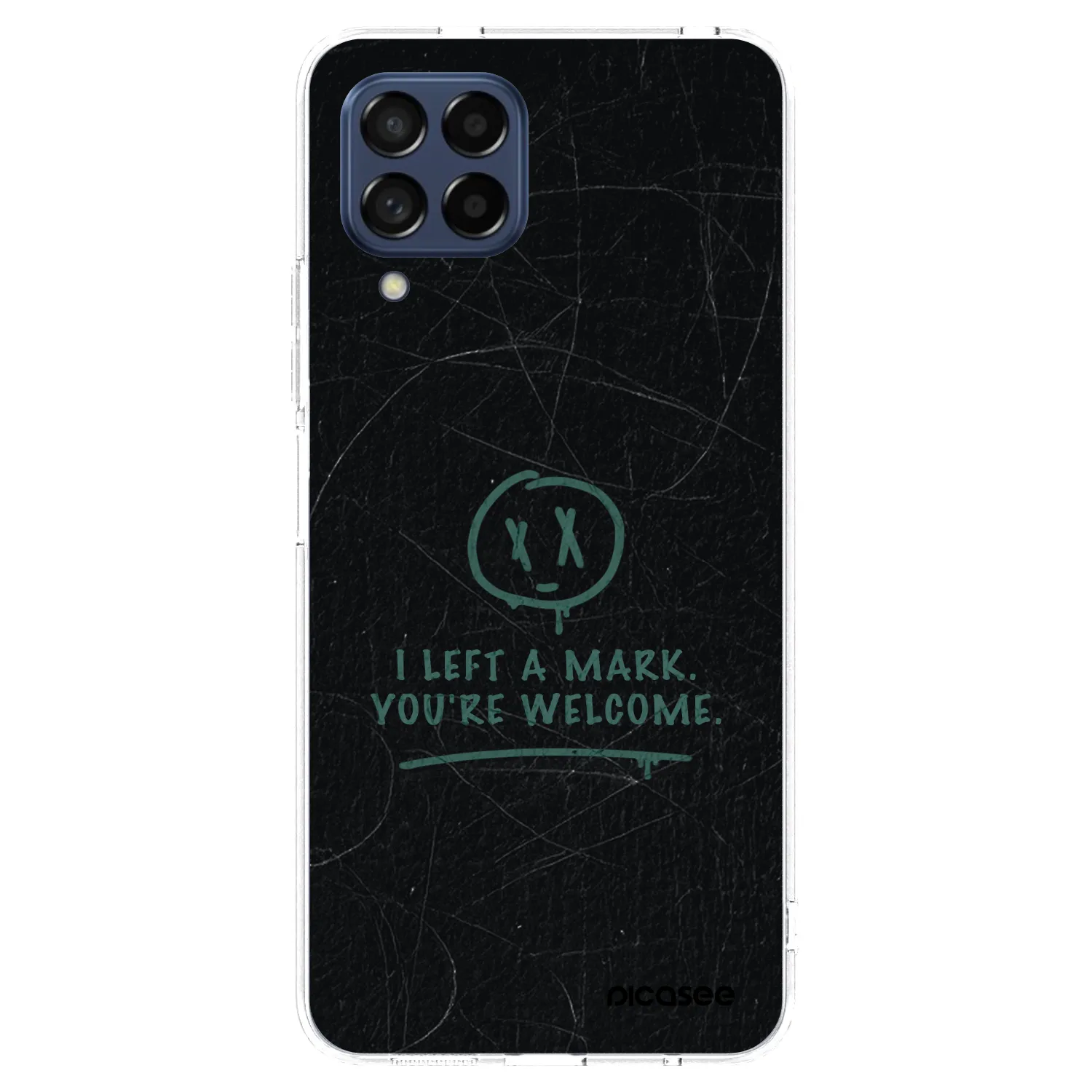 Picasee διαφανής θήκη σιλικόνης Samsung Galaxy M53 5G - LEFT A MARK
