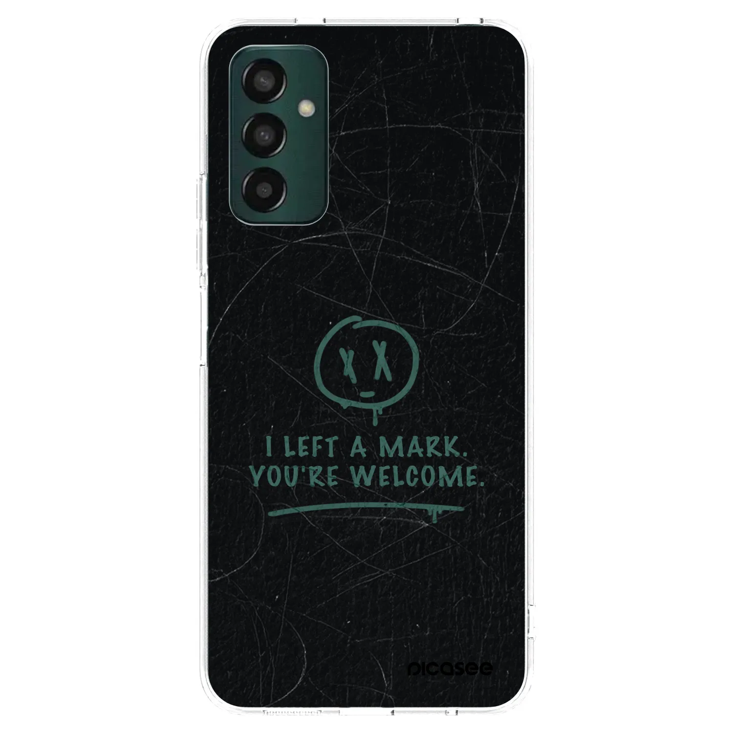 Picasee διαφανής θήκη σιλικόνης Samsung Galaxy M13 M135F - LEFT A MARK