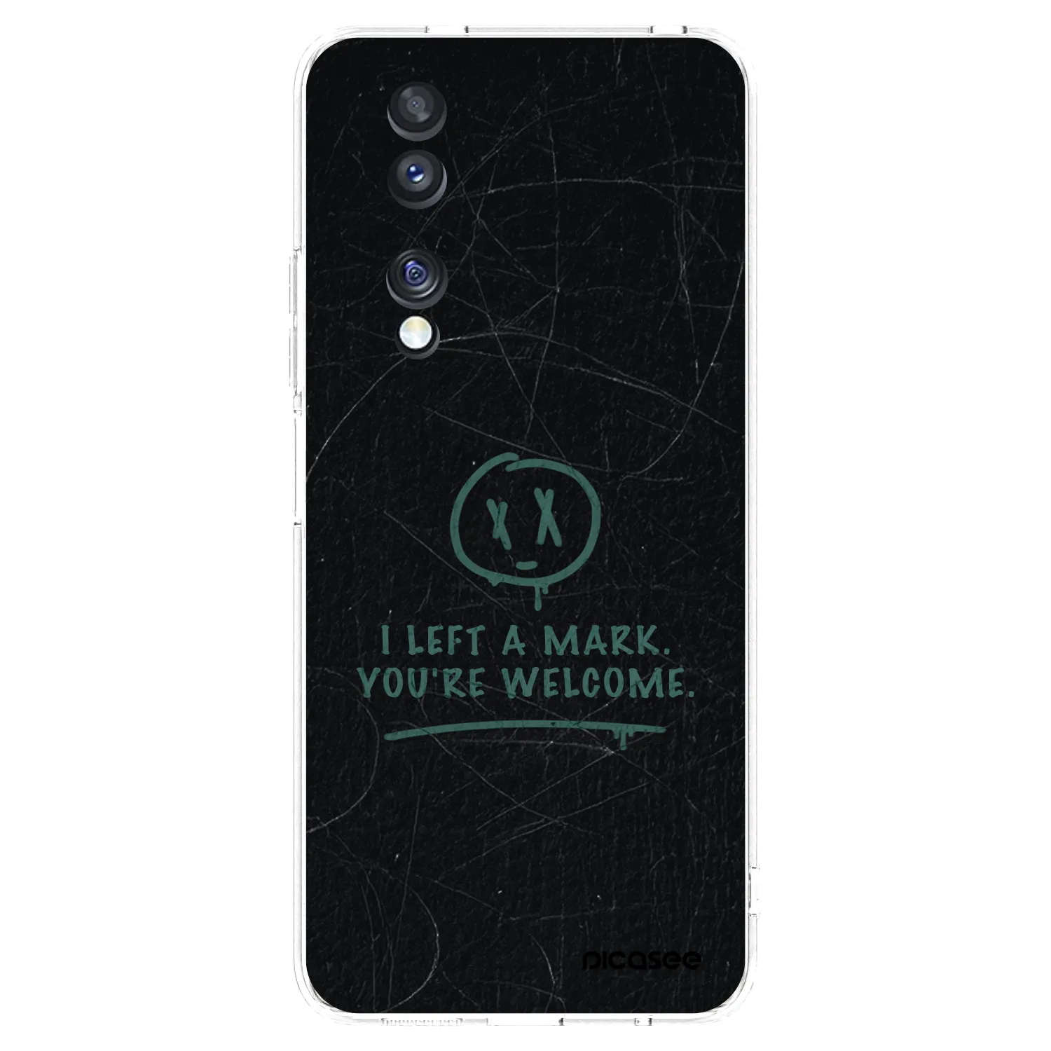 Picasee διαφανής θήκη σιλικόνης Honor 70 - LEFT A MARK