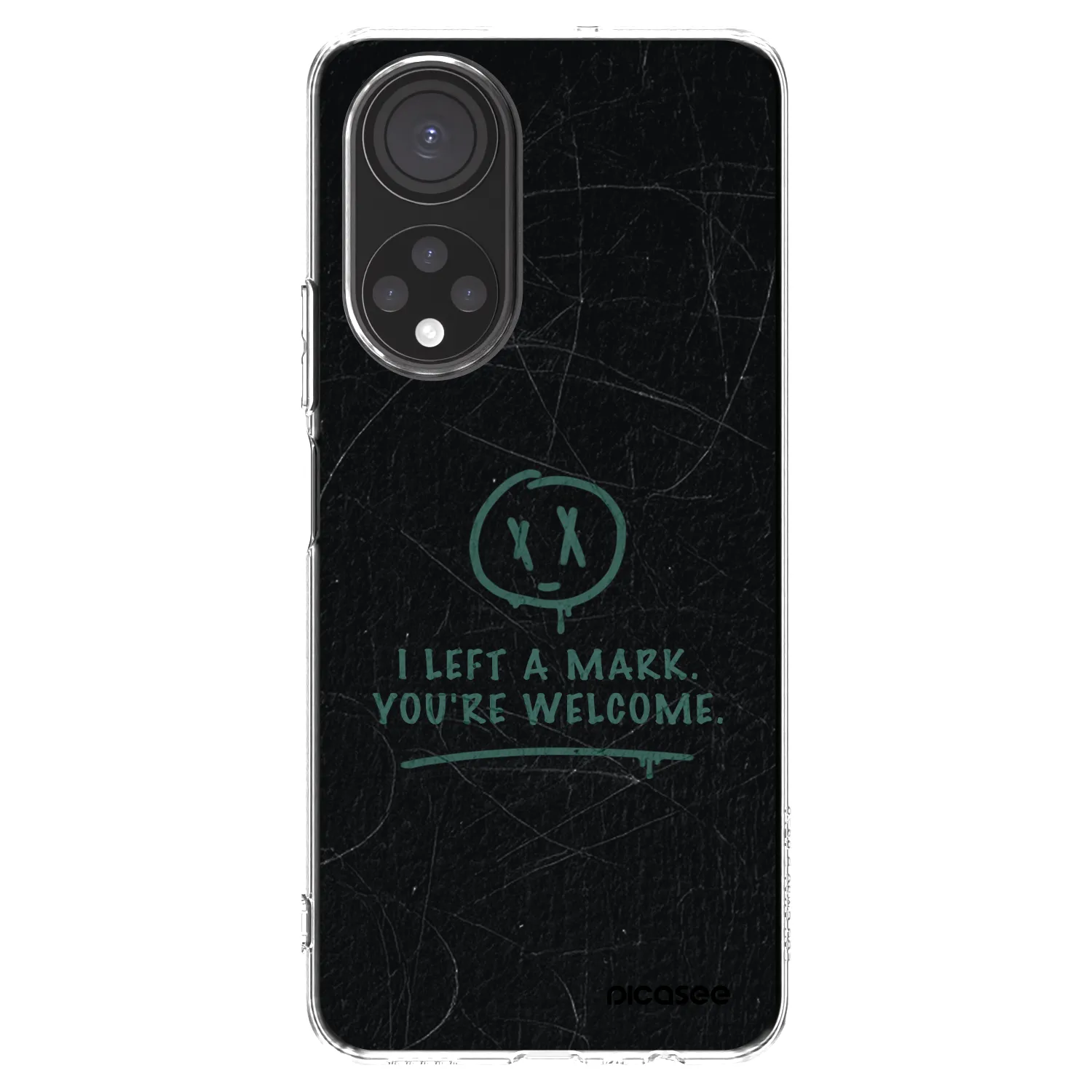 Picasee διαφανής θήκη σιλικόνης Honor X7 - LEFT A MARK