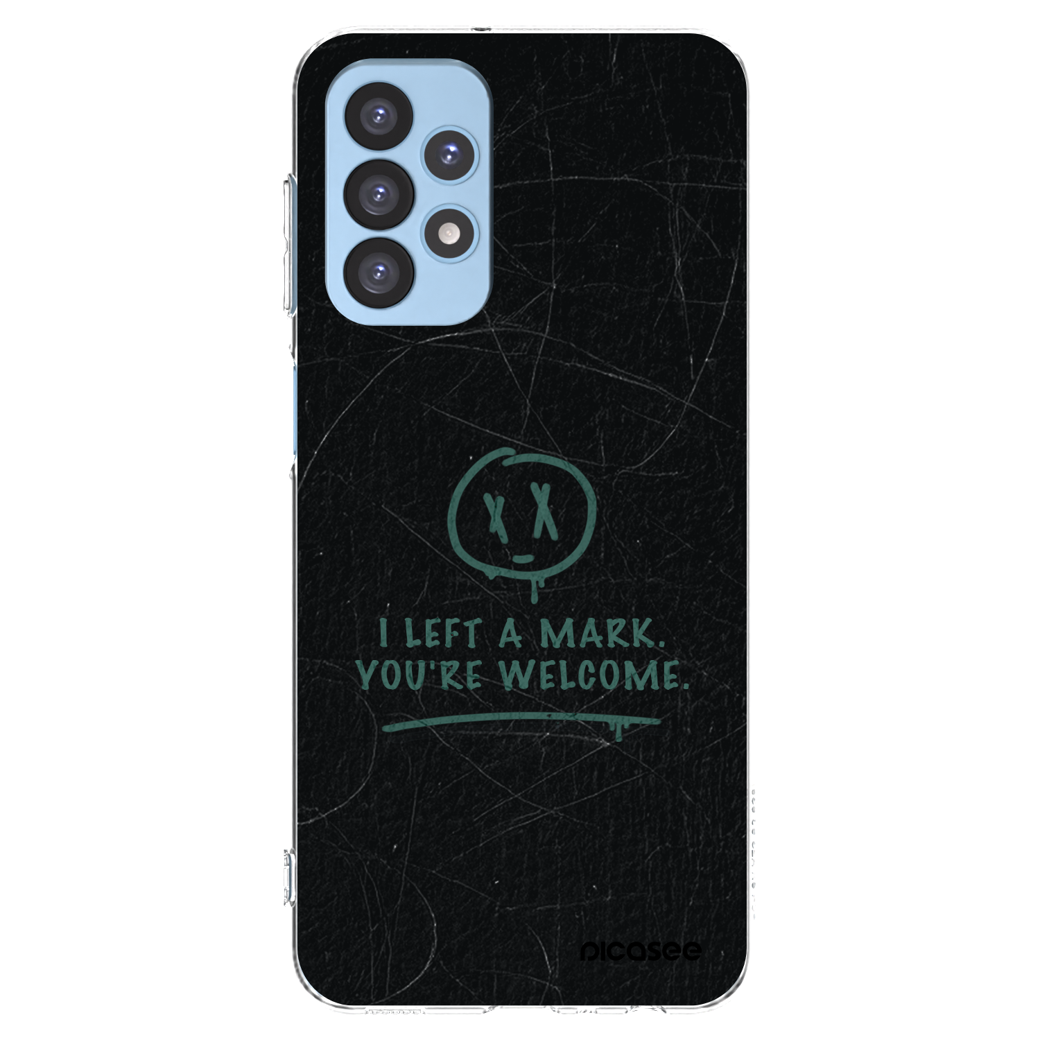 Picasee διαφανής θήκη σιλικόνης Samsung Galaxy A23 A235F 4G - LEFT A MARK