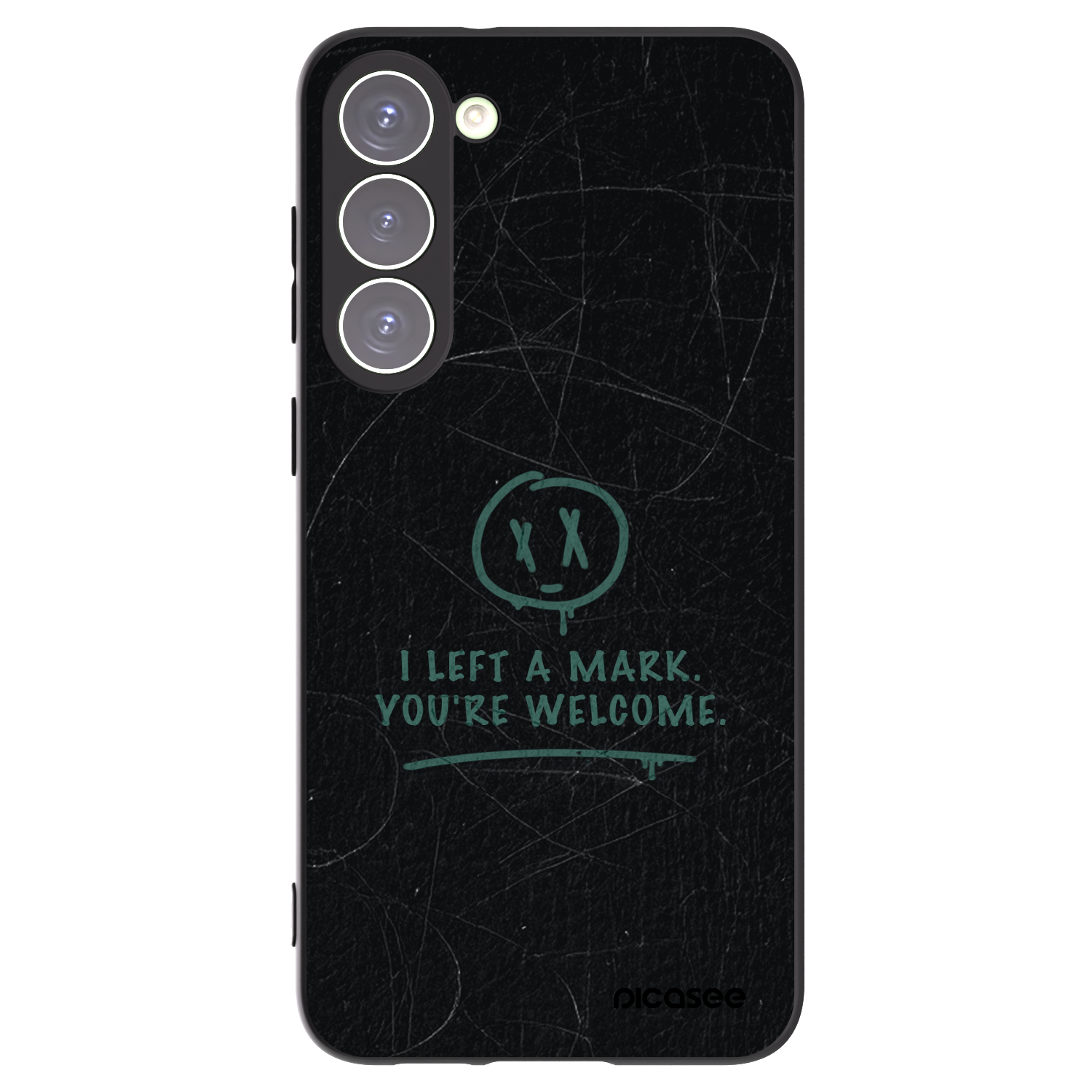 Picasee Μαύρη θήκη σιλικόνης για Samsung Galaxy S23+ 5G - LEFT A MARK