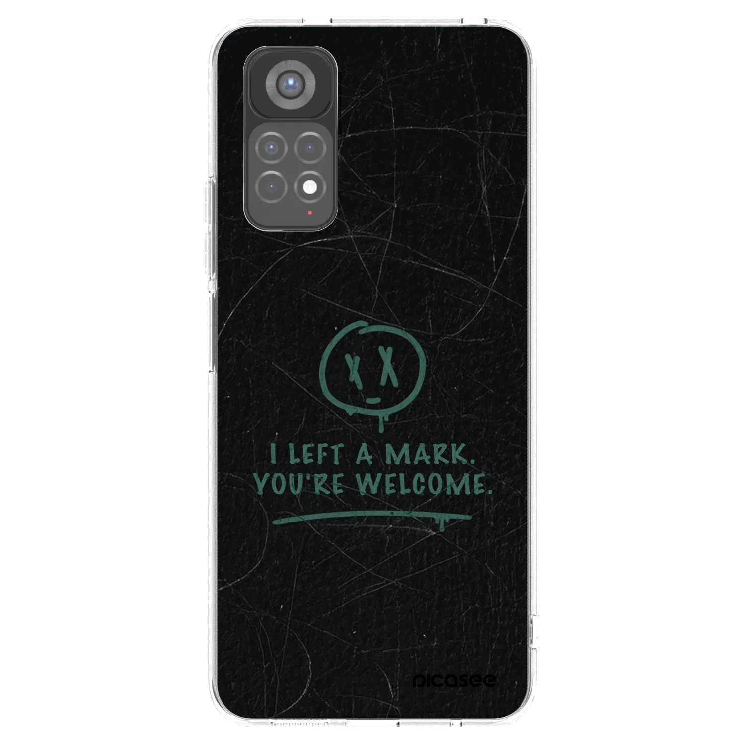 Picasee διαφανής θήκη σιλικόνης Xiaomi Redmi Note 11S 5G - LEFT A MARK