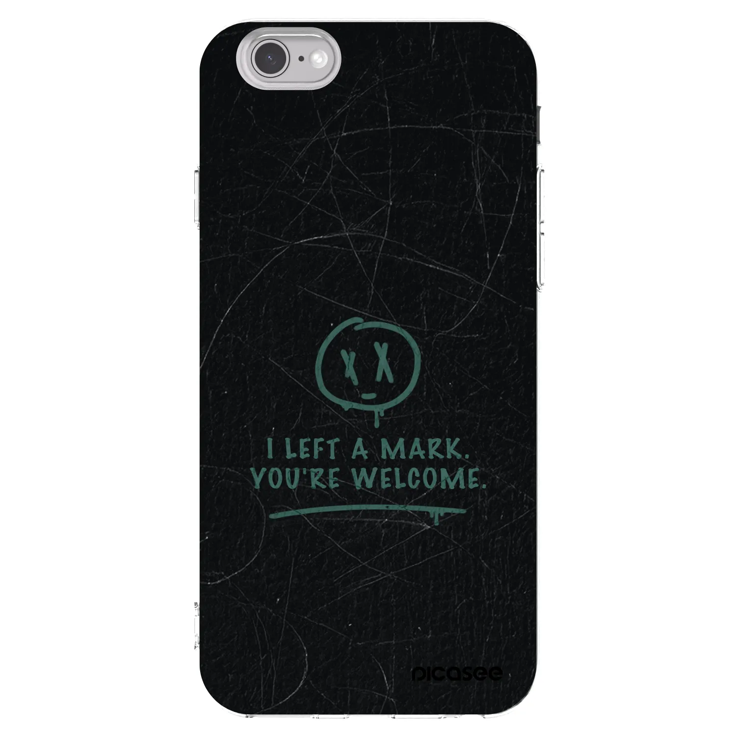 Picasee διαφανής θήκη σιλικόνης Apple iPhone 6/6S - LEFT A MARK