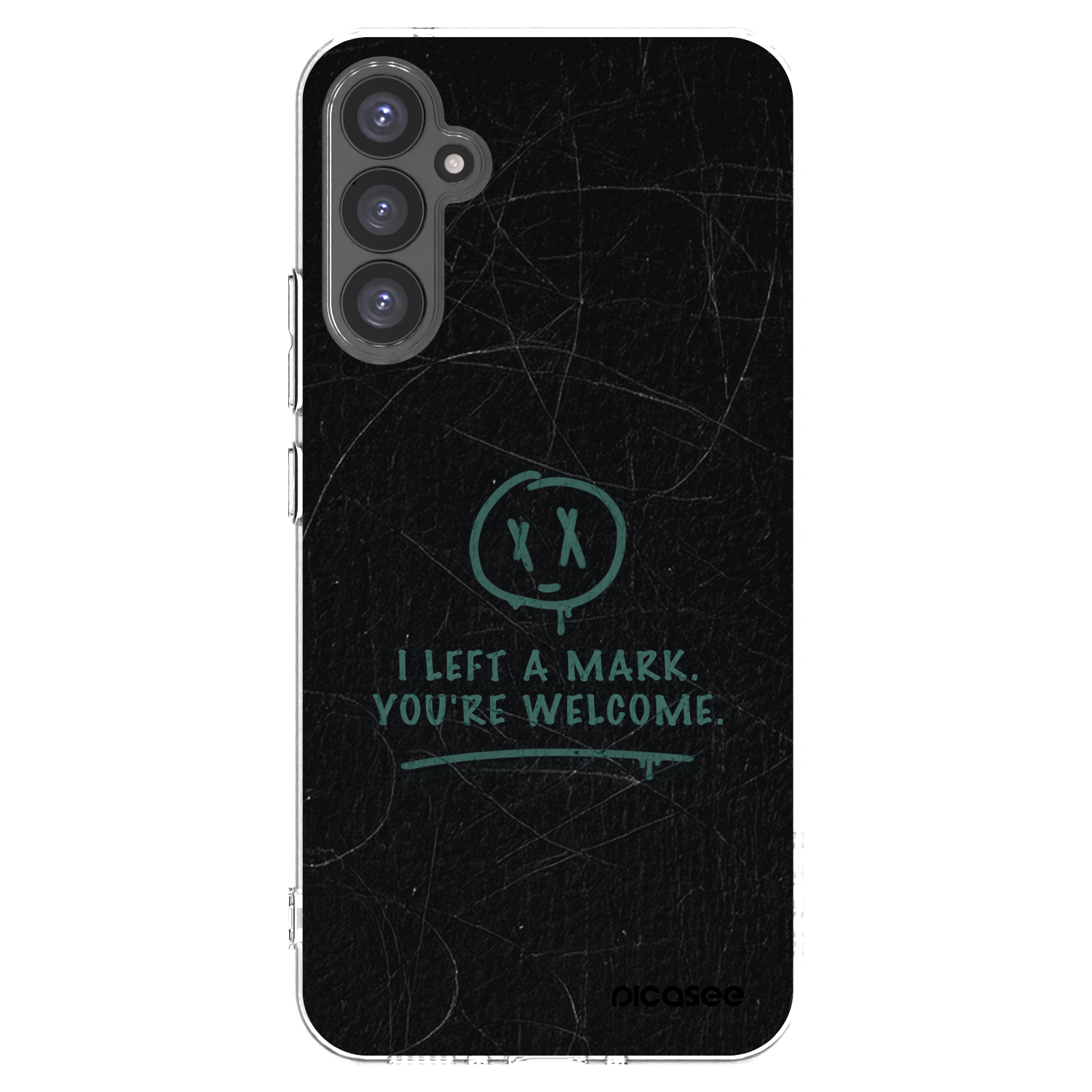 Picasee διαφανής θήκη σιλικόνης Samsung Galaxy A34 5G A346B - LEFT A MARK