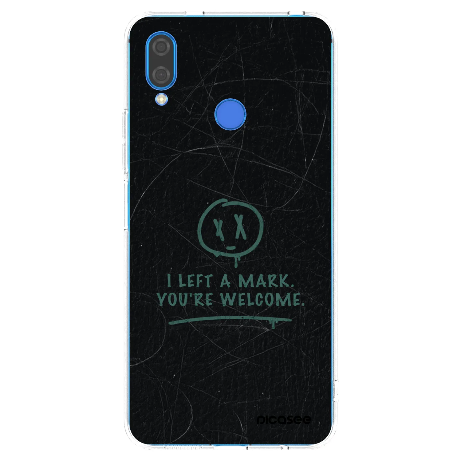 Picasee διαφανής θήκη σιλικόνης Huawei Nova 3 - LEFT A MARK