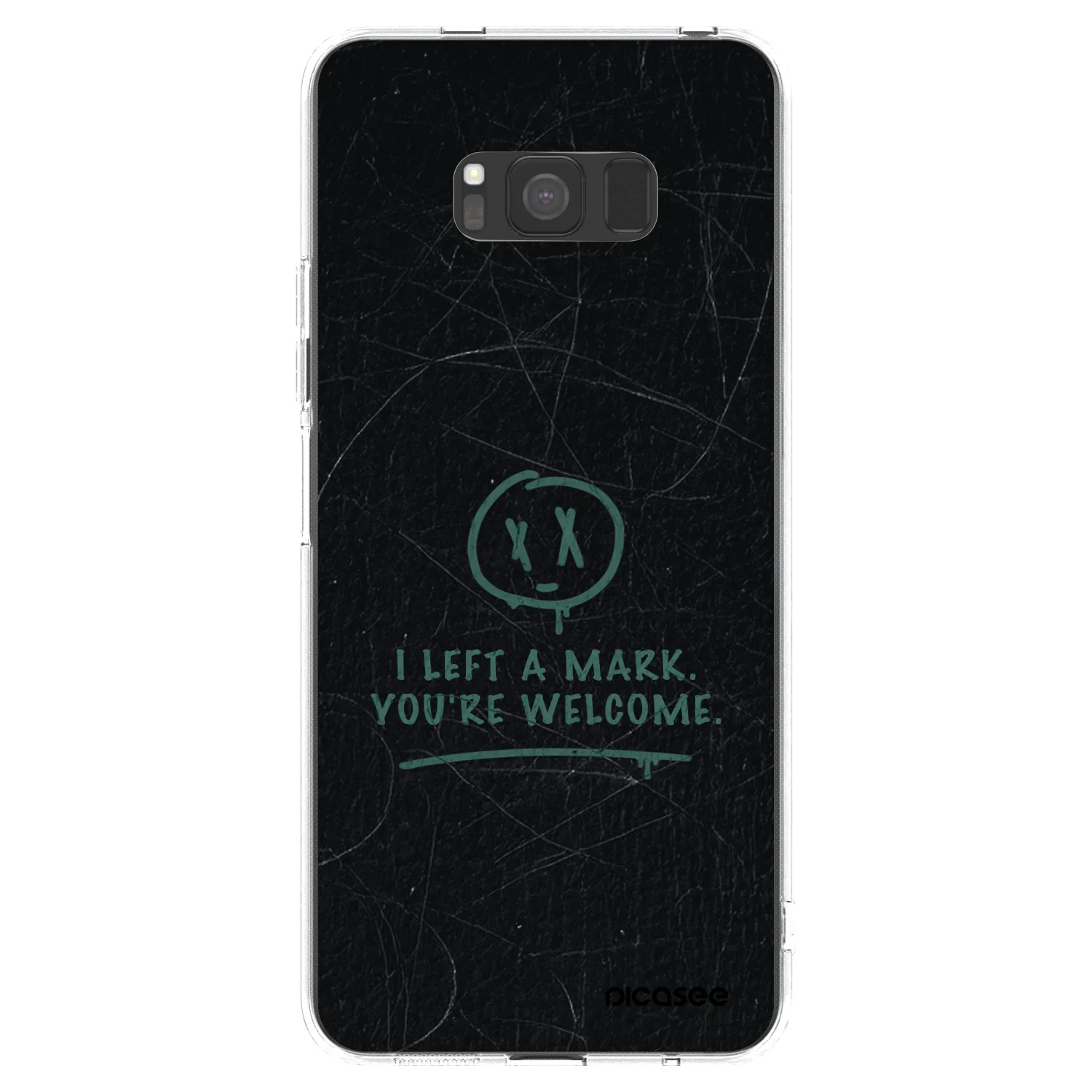 Picasee διαφανής θήκη σιλικόνης Samsung Galaxy S8 G950F - LEFT A MARK
