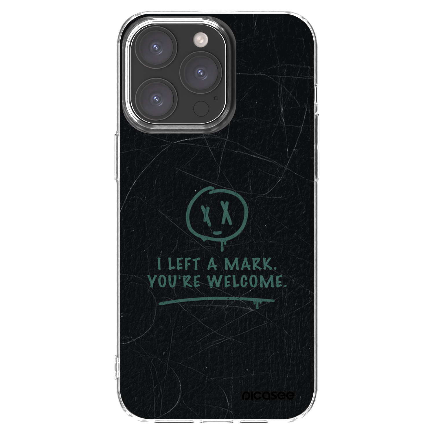 Picasee διαφανής θήκη σιλικόνης Apple iPhone 15 Pro Max - LEFT A MARK