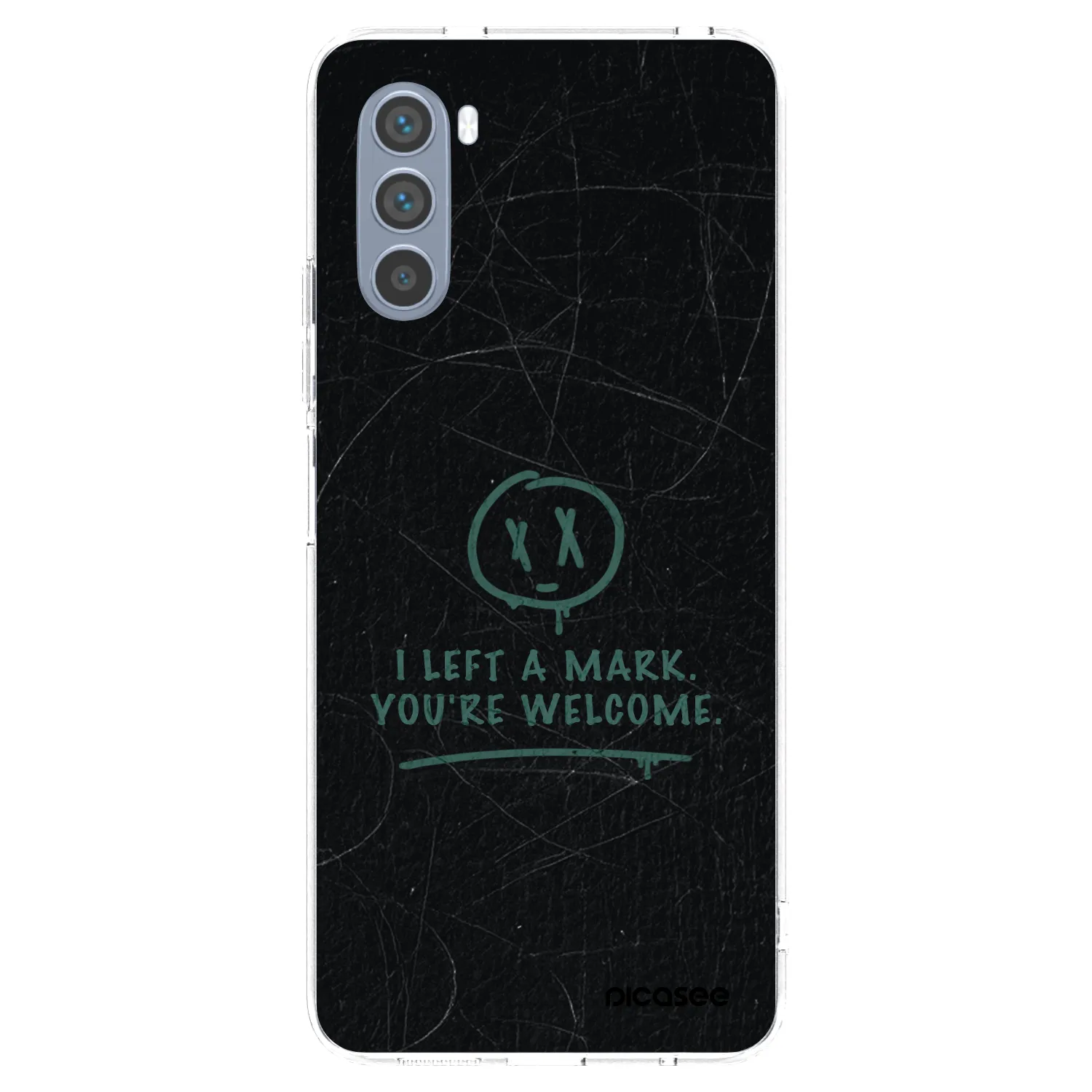 Picasee διαφανής θήκη σιλικόνης Motorola Moto G62 - LEFT A MARK