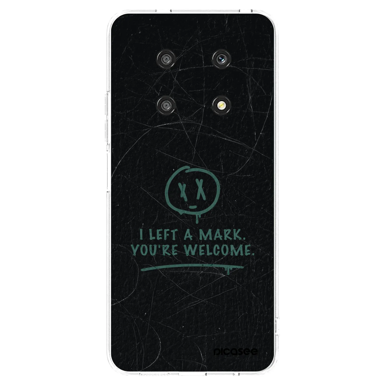 Picasee διαφανής θήκη σιλικόνης Honor Magic4 Lite 5G - LEFT A MARK
