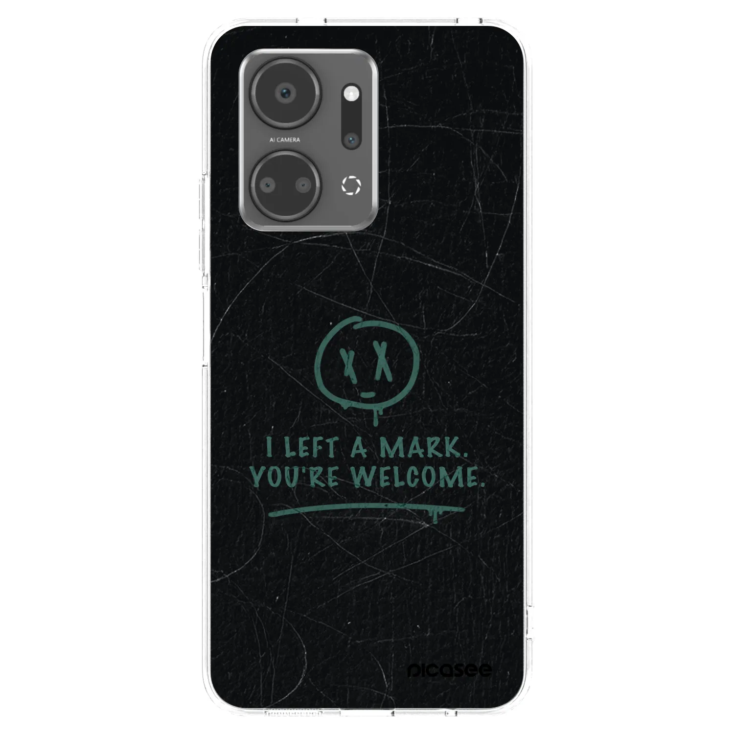 Picasee διαφανής θήκη σιλικόνης Honor X7a - LEFT A MARK