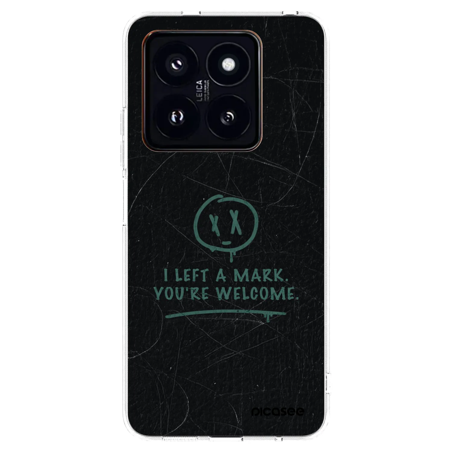 Picasee διαφανής θήκη σιλικόνης Xiaomi 14 Pro - LEFT A MARK