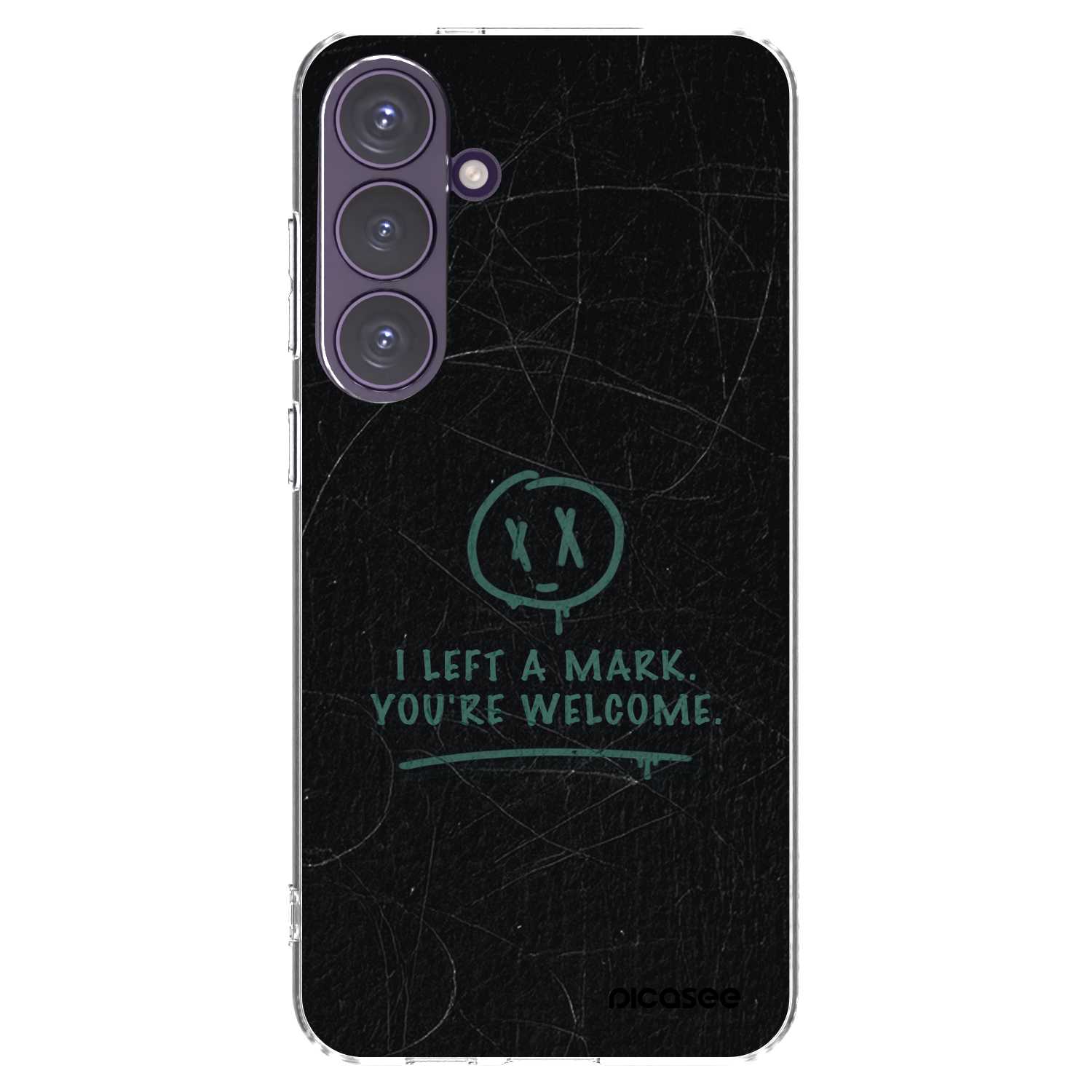 Picasee διαφανής θήκη σιλικόνης Samsung Galaxy S24+ S926B 5G - LEFT A MARK