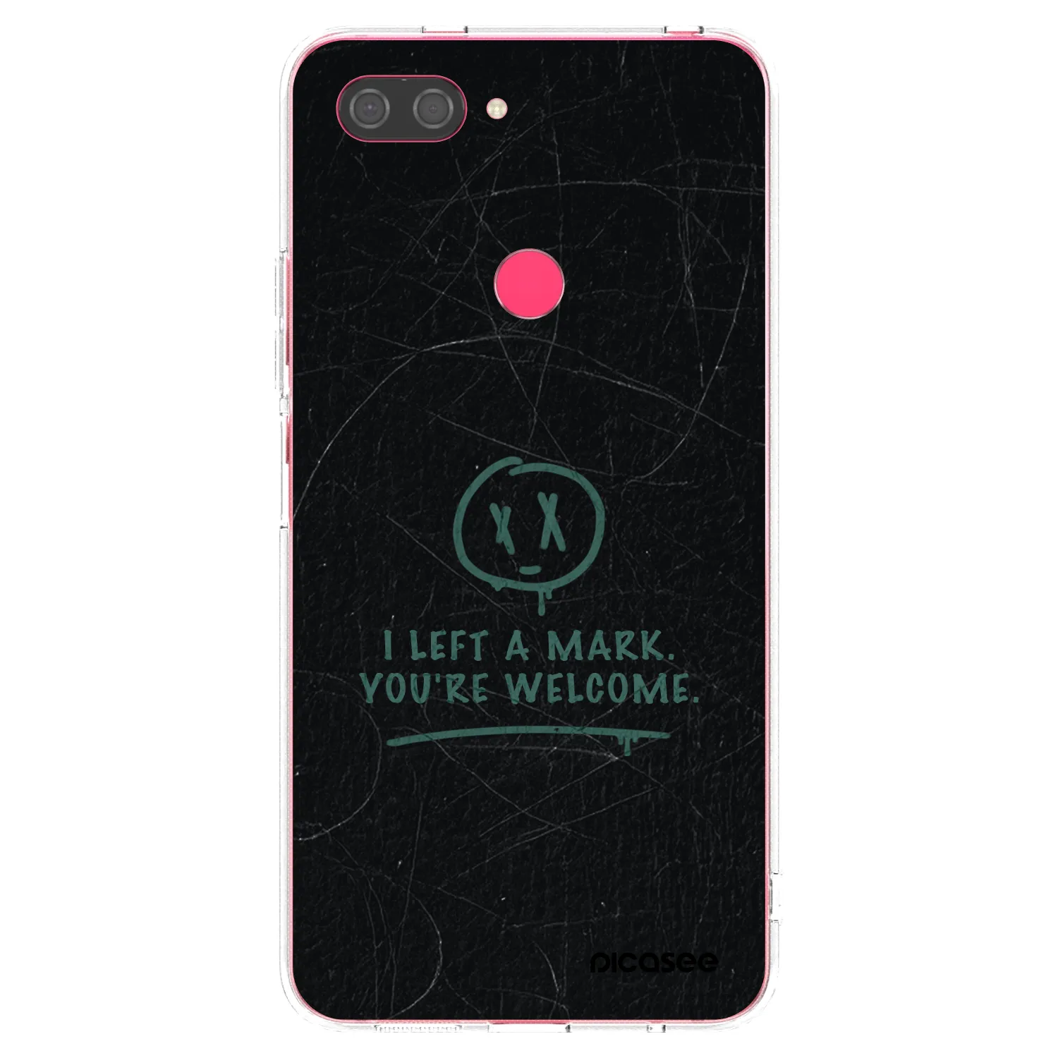 Picasee διαφανής θήκη σιλικόνης Xiaomi Mi 8 Lite - LEFT A MARK