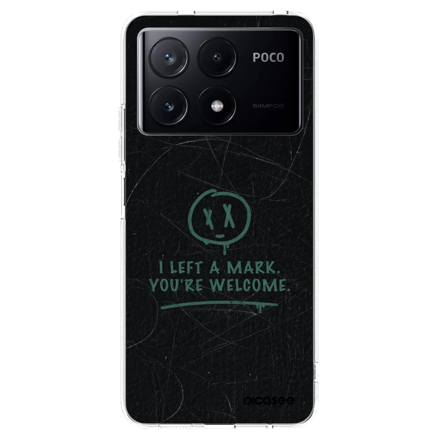 Picasee διαφανής θήκη σιλικόνης Xiaomi Poco X6 Pro - LEFT A MARK