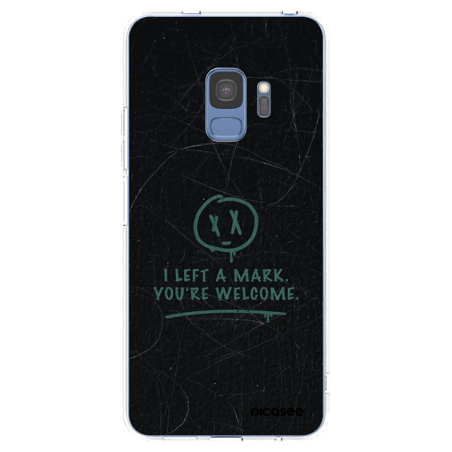 Picasee διαφανής θήκη σιλικόνης Samsung Galaxy S9 G960F - LEFT A MARK