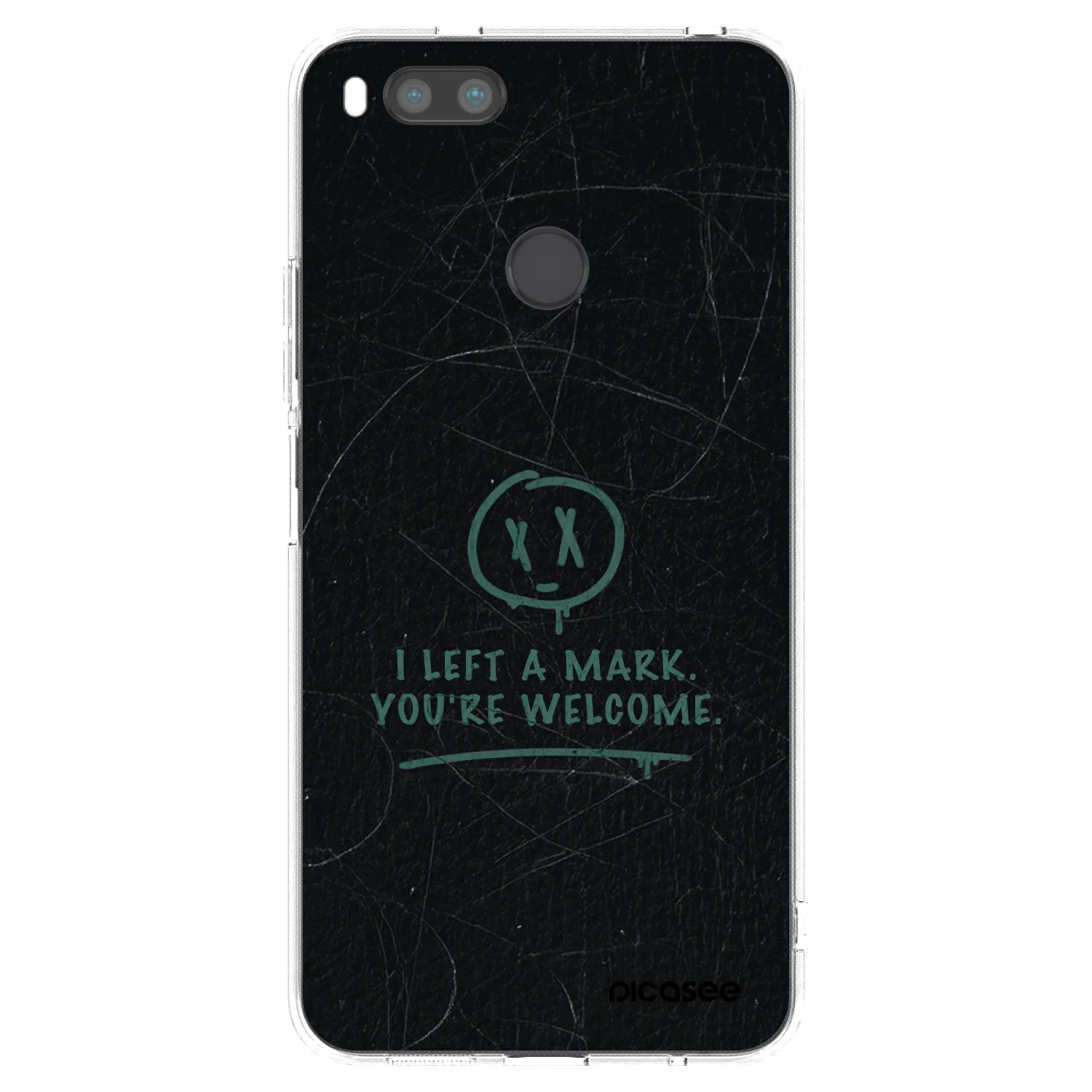 Picasee διαφανής θήκη σιλικόνης Xiaomi Mi A1 Global - LEFT A MARK