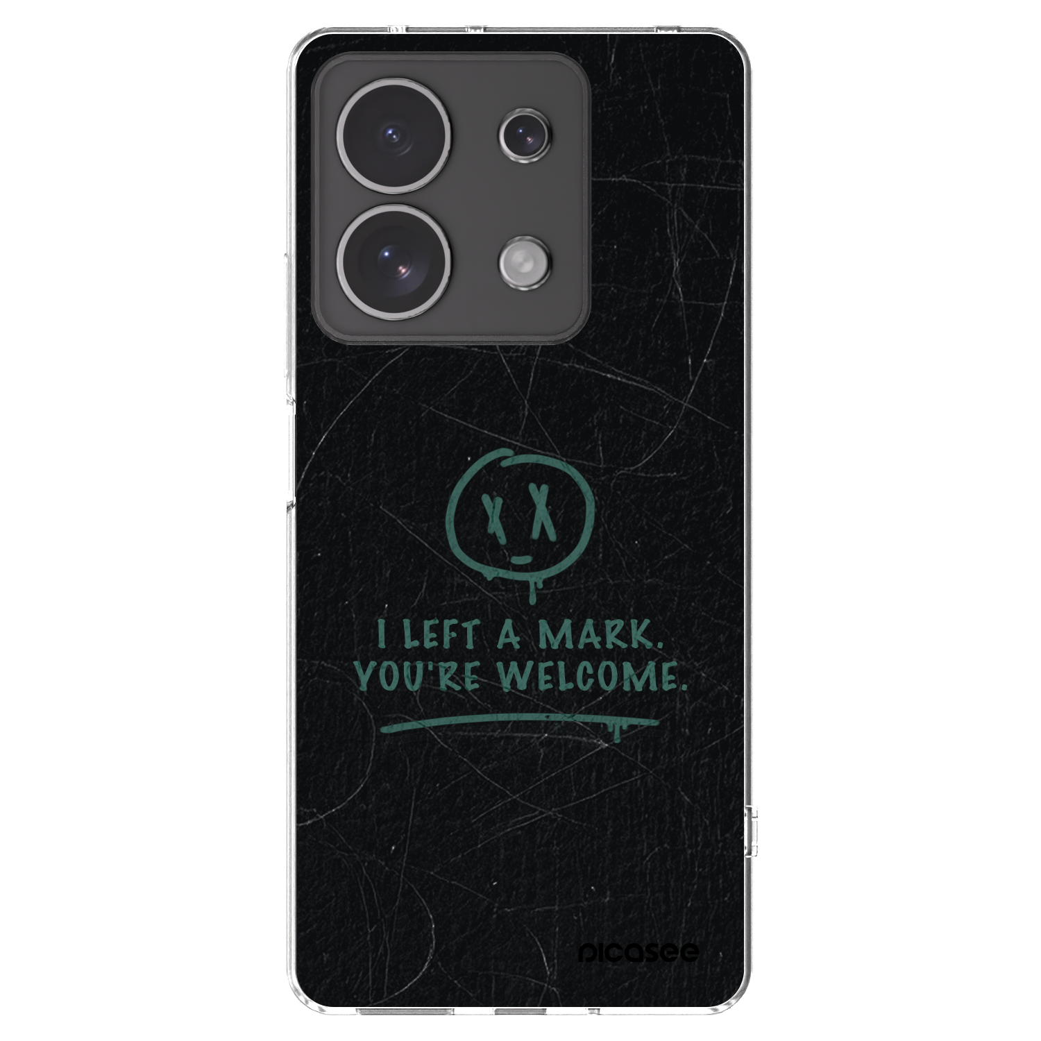 Picasee διαφανής θήκη σιλικόνης Xiaomi Redmi Note 13 4G - LEFT A MARK