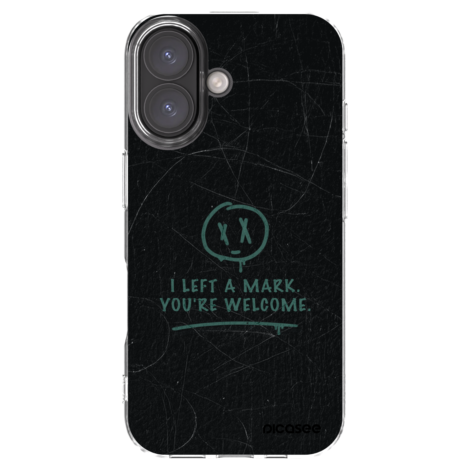 Picasee διαφανής θήκη σιλικόνης Apple iPhone 16 - LEFT A MARK