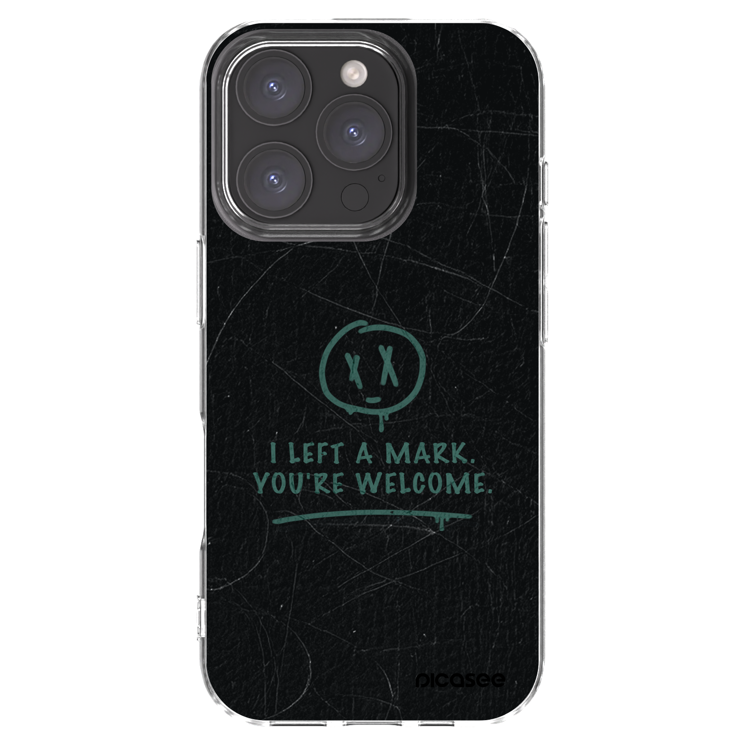 Picasee διαφανής θήκη σιλικόνης Apple iPhone 16 Pro - LEFT A MARK