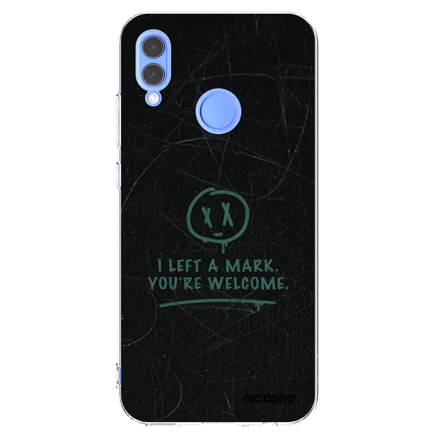 Picasee διαφανής θήκη σιλικόνης Honor 10 Lite - LEFT A MARK