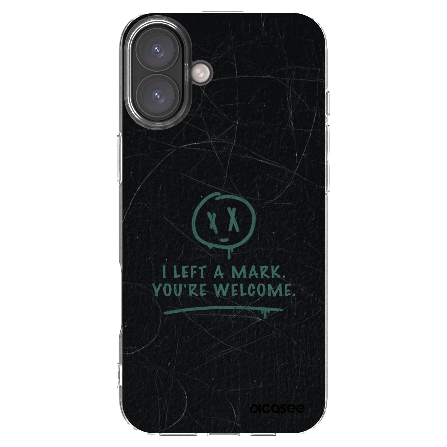 Picasee διαφανής θήκη σιλικόνης Apple iPhone 16 Plus - LEFT A MARK