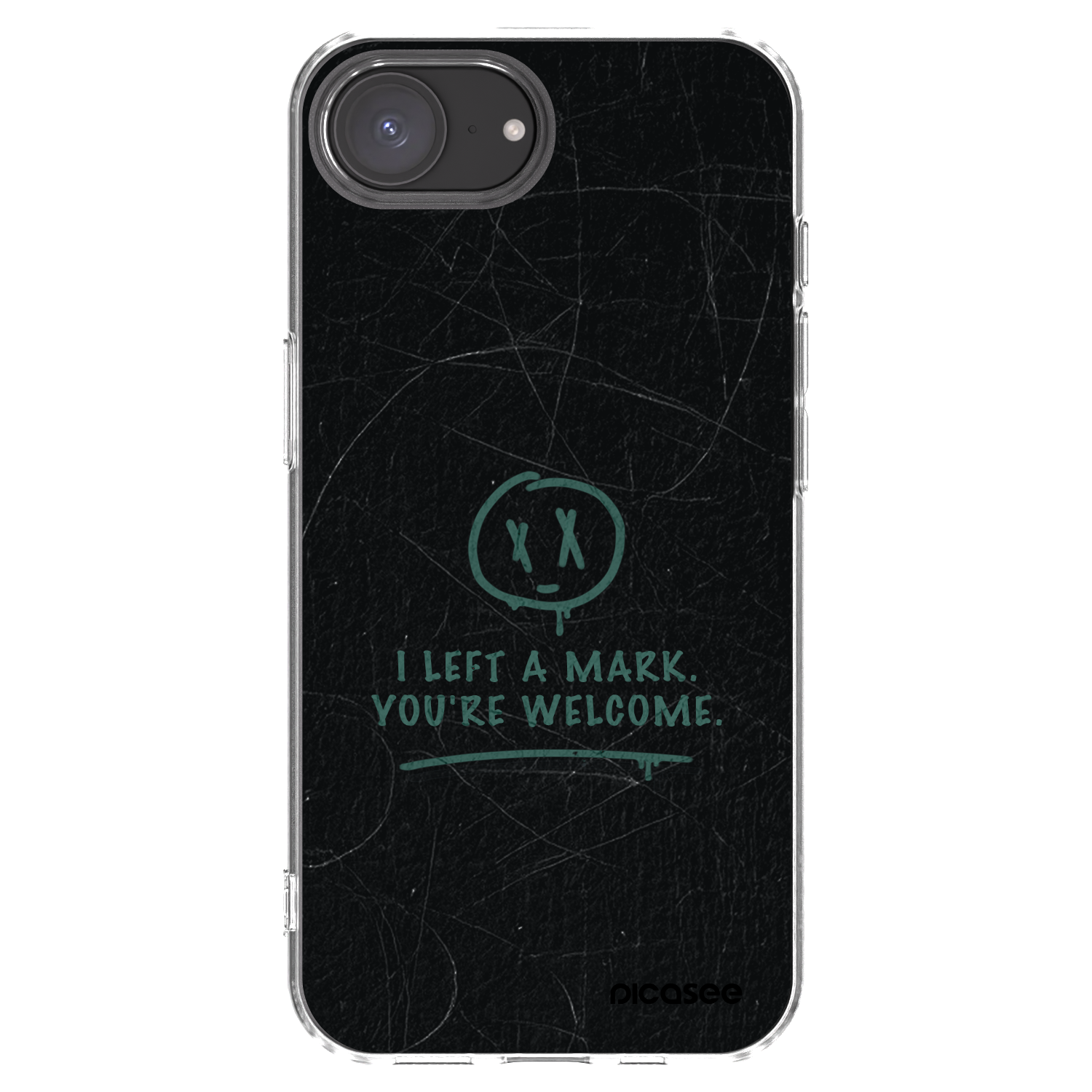 Picasee διαφανής θήκη σιλικόνης Apple iPhone 16e - LEFT A MARK