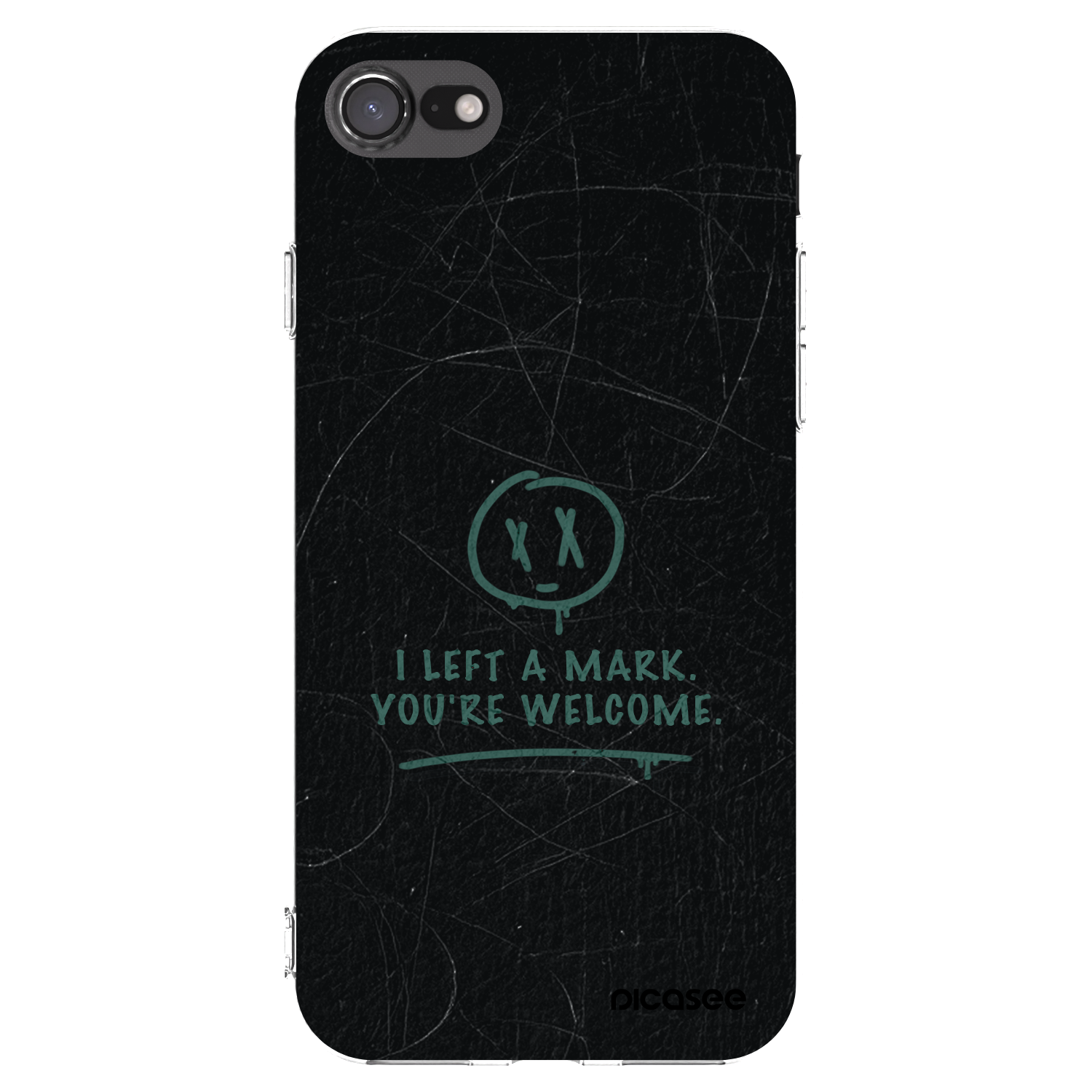 Picasee διαφανής θήκη σιλικόνης Apple iPhone 7 - LEFT A MARK
