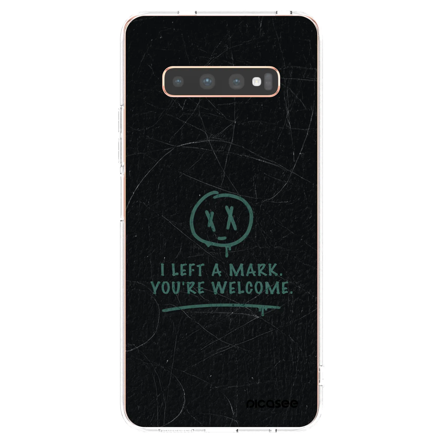 Picasee διαφανής θήκη σιλικόνης Samsung Galaxy S10 Plus G975 - LEFT A MARK
