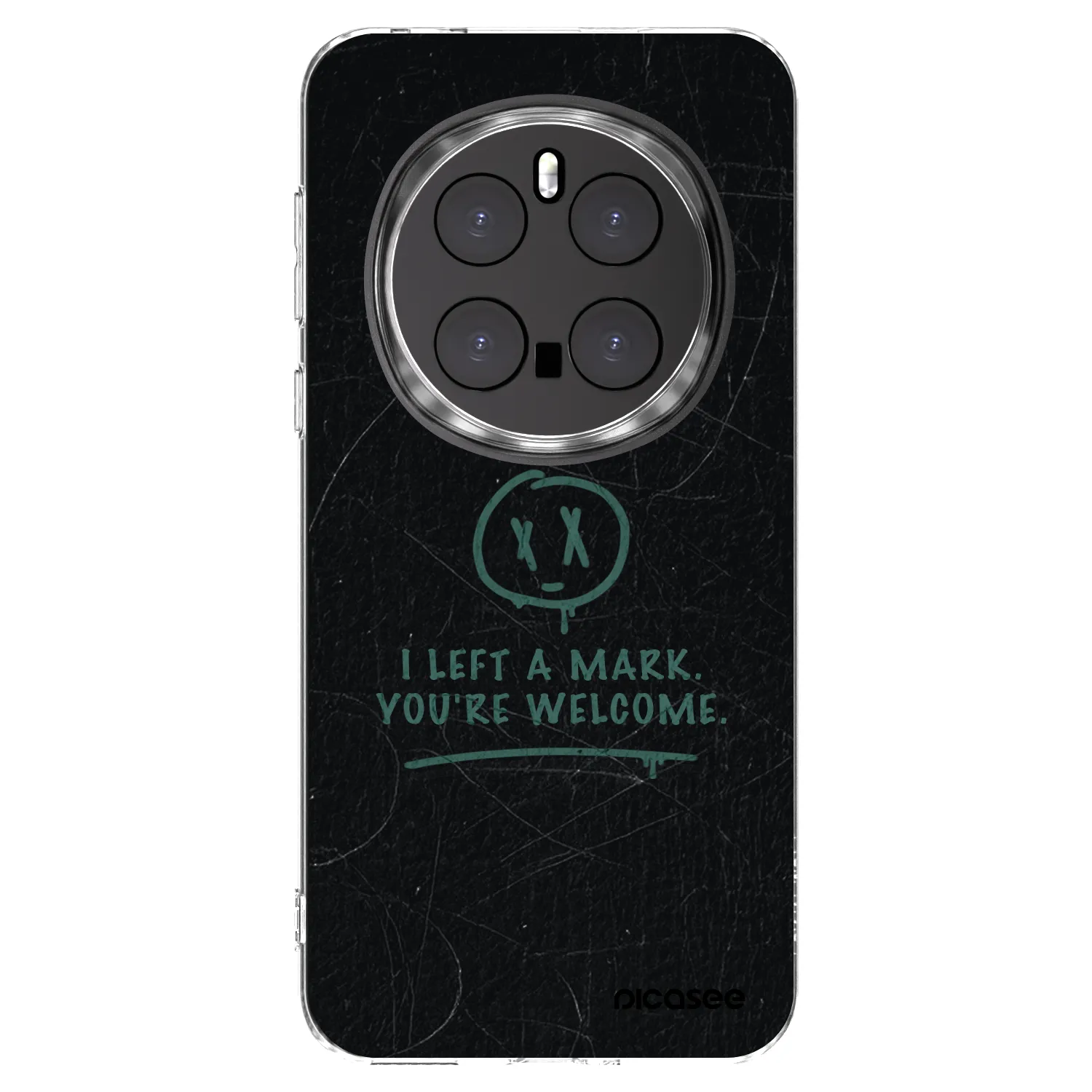 Picasee διαφανής θήκη σιλικόνης Honor Magic7 Pro 5G - LEFT A MARK