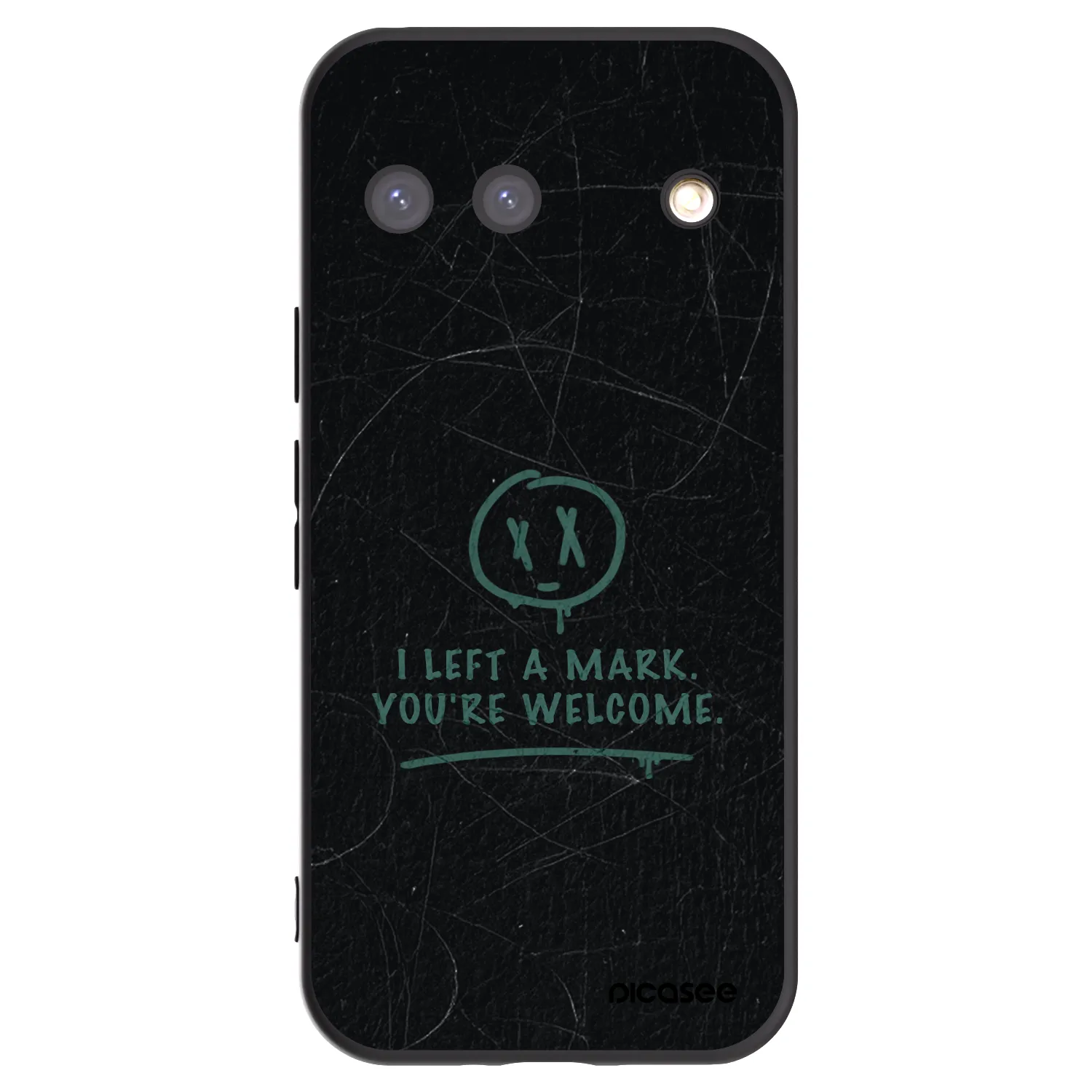 Picasee Μαύρη θήκη σιλικόνης για Google Pixel 9 - LEFT A MARK