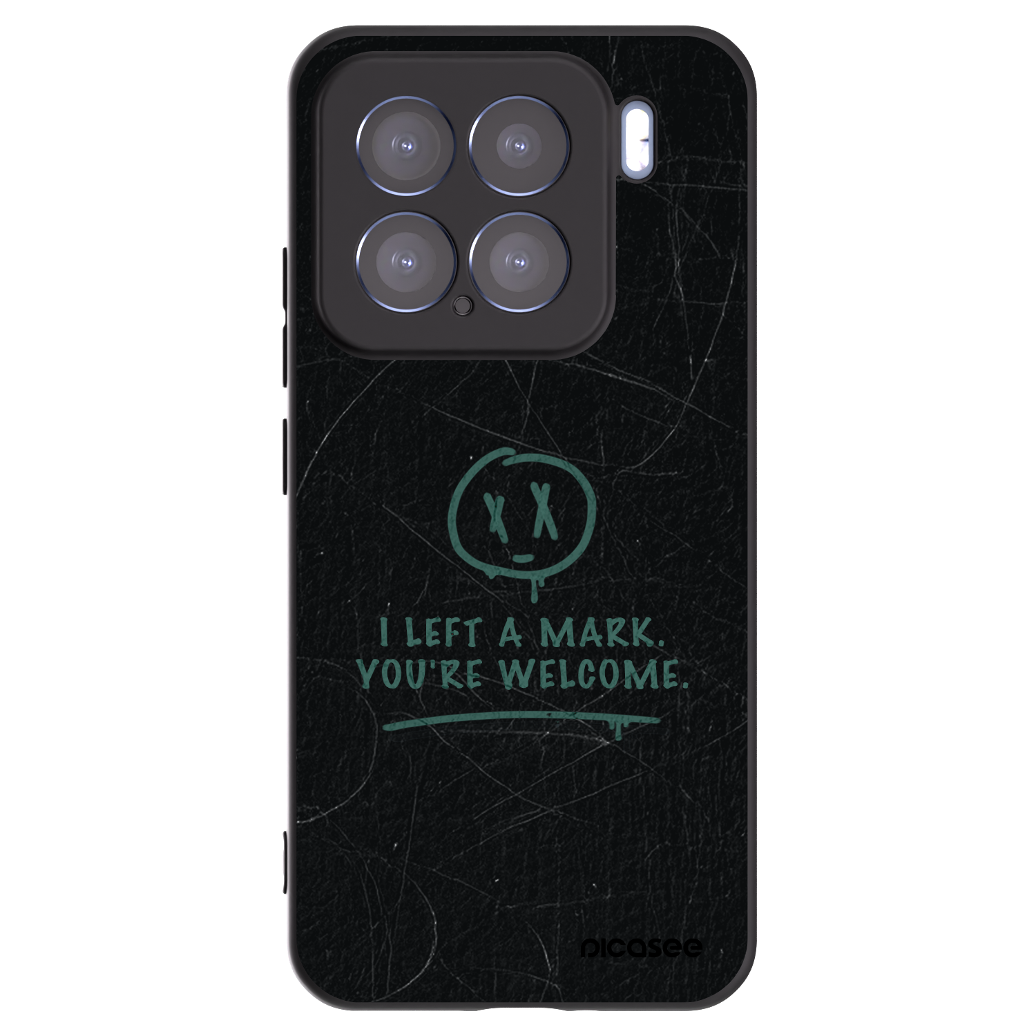 Picasee Μαύρη θήκη σιλικόνης για Xiaomi 15 - LEFT A MARK