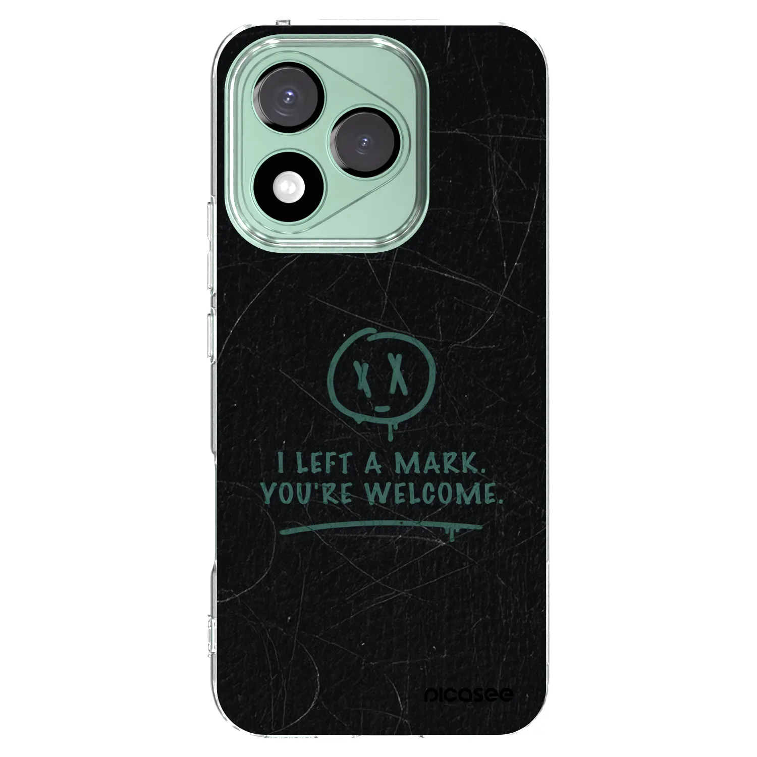 Picasee διαφανής θήκη σιλικόνης Honor 400 Lite 5G - LEFT A MARK