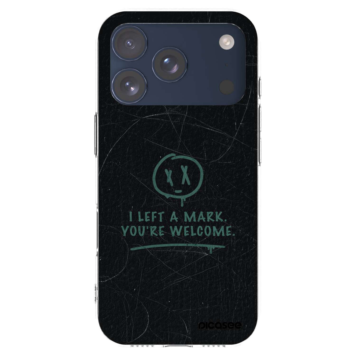 Picasee διαφανής θήκη σιλικόνης Apple iPhone 17 Pro - LEFT A MARK