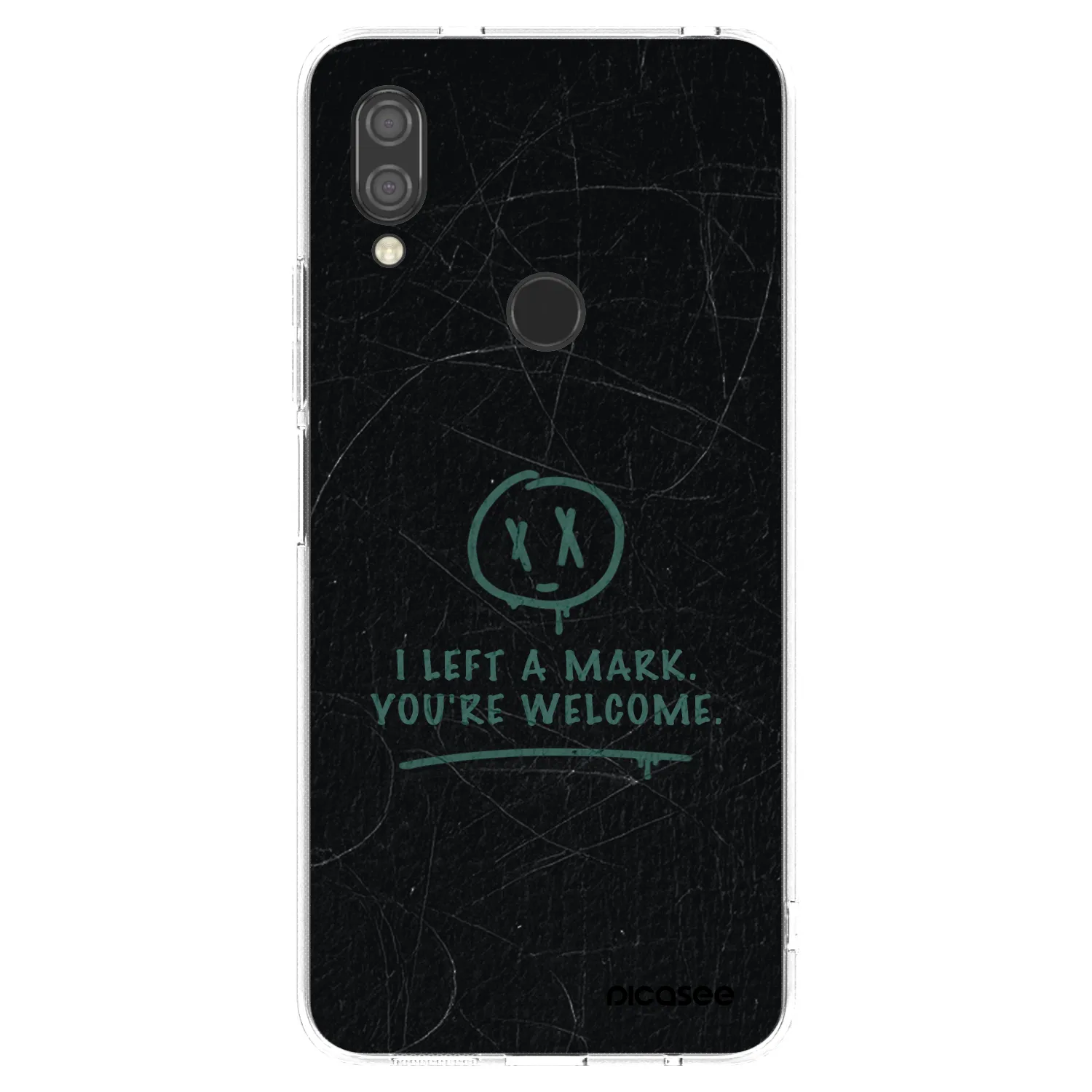 Picasee διαφανής θήκη σιλικόνης Xiaomi Redmi 7 - LEFT A MARK