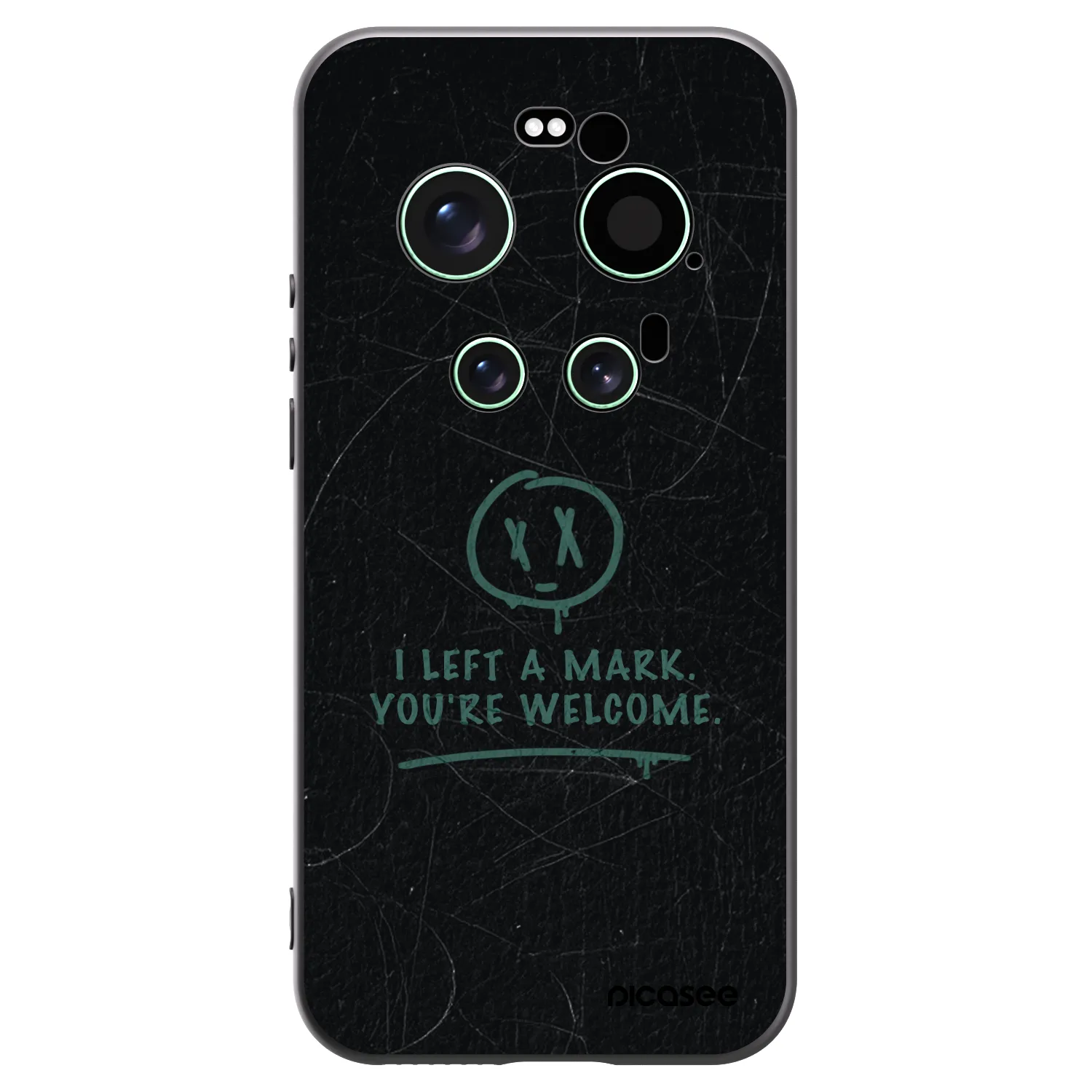 Picasee Μαύρη θήκη σιλικόνης για Xiaomi 17 Ultra - LEFT A MARK